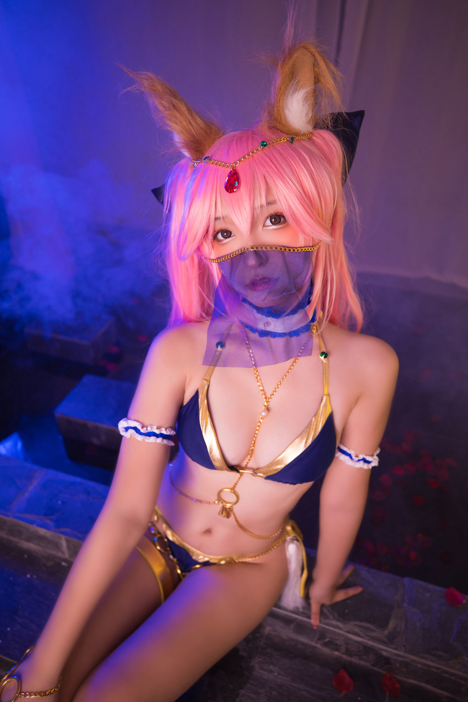 [萝莉COS] 神楽板真冬 玉藻前舞娘《Mysterious Love》 [150P] - 秀人网免费无水印在线套图写真