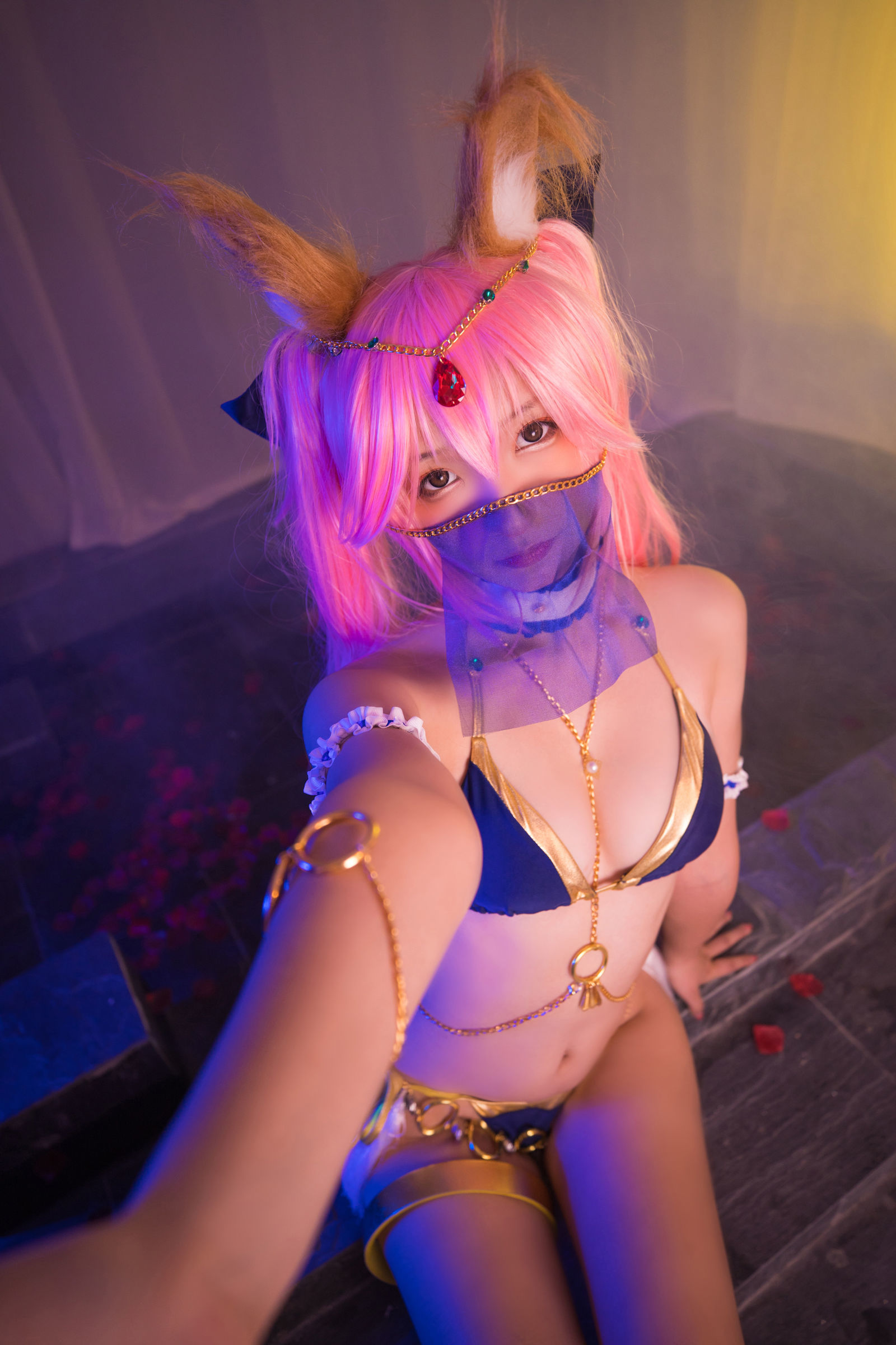 [萝莉COS] 神楽板真冬 玉藻前舞娘《Mysterious Love》 [150P] - 秀人网免费无水印在线套图写真