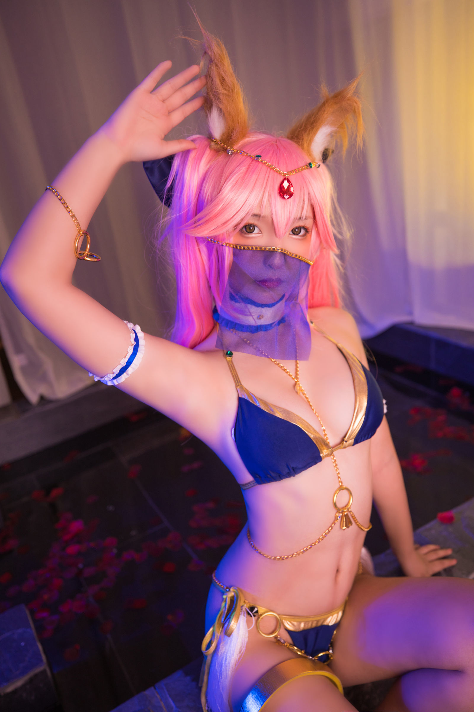 [萝莉COS] 神楽板真冬 玉藻前舞娘《Mysterious Love》 [150P] - 秀人网免费无水印在线套图写真