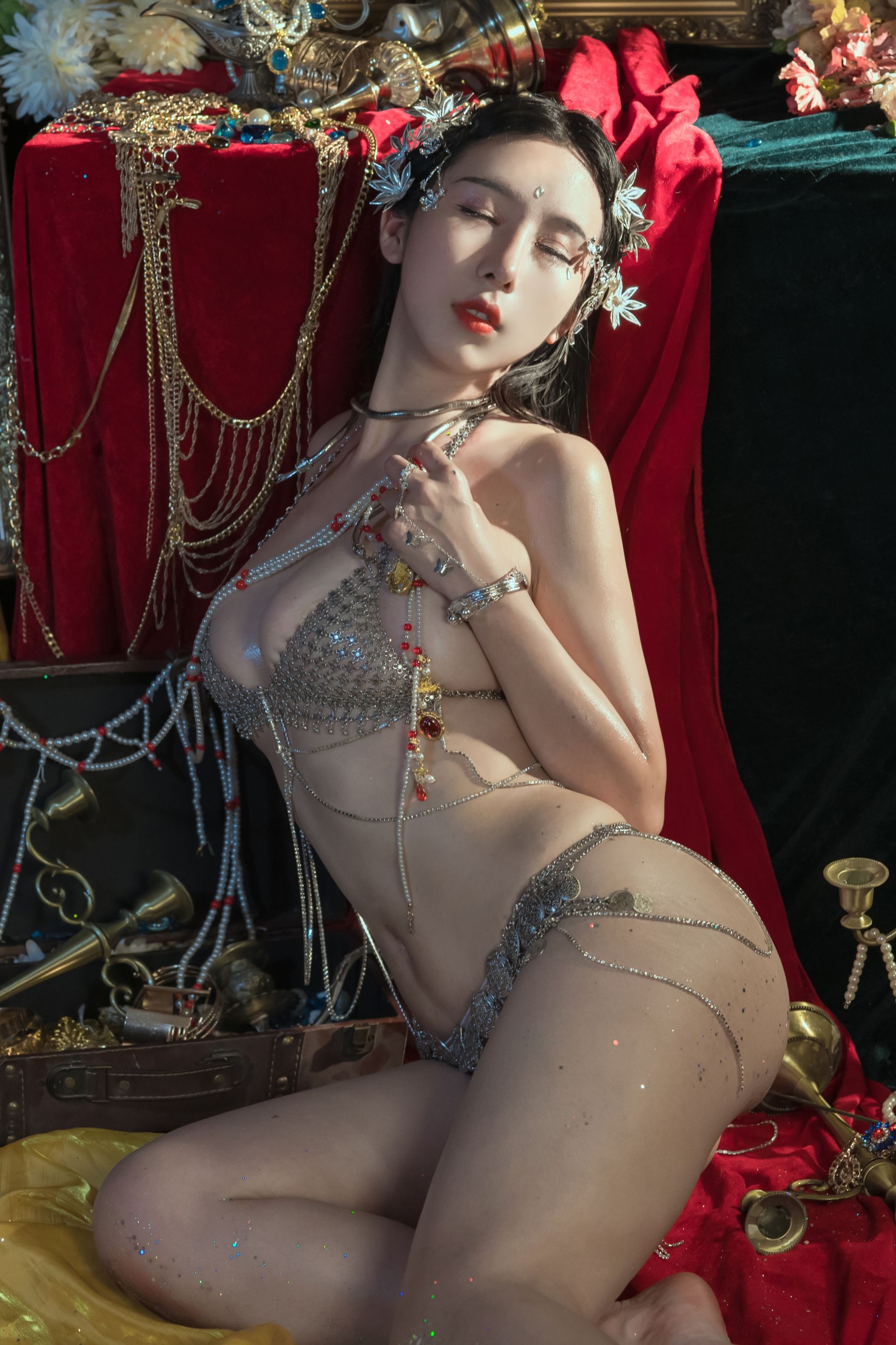 云溪溪 – 奶桃桃 晨曦 [39P] - 秀人网免费无水印在线套图写真