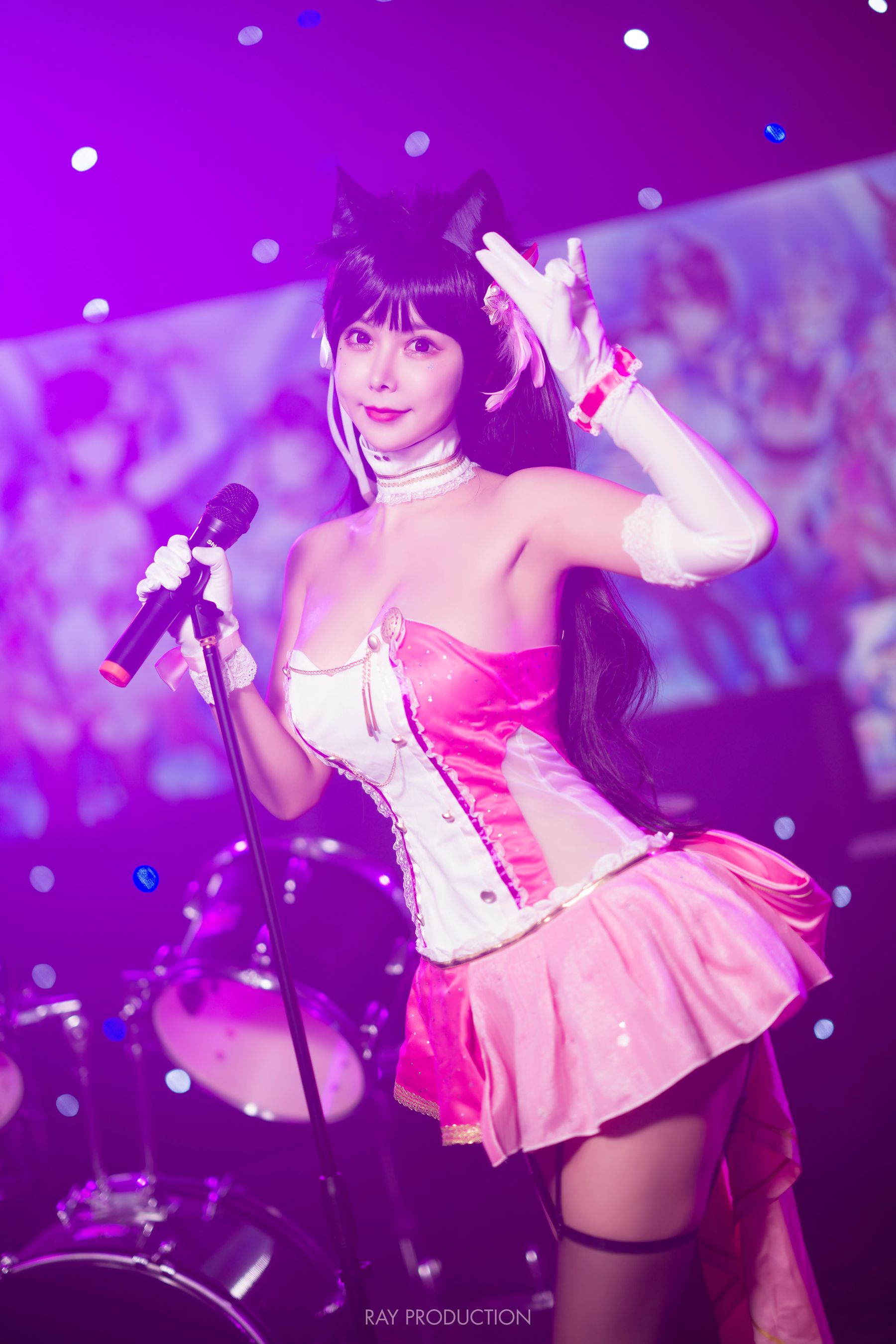 亚马逊鲶鱼 – 爱宕 打歌服 [13P] - 秀人网免费无水印在线套图写真