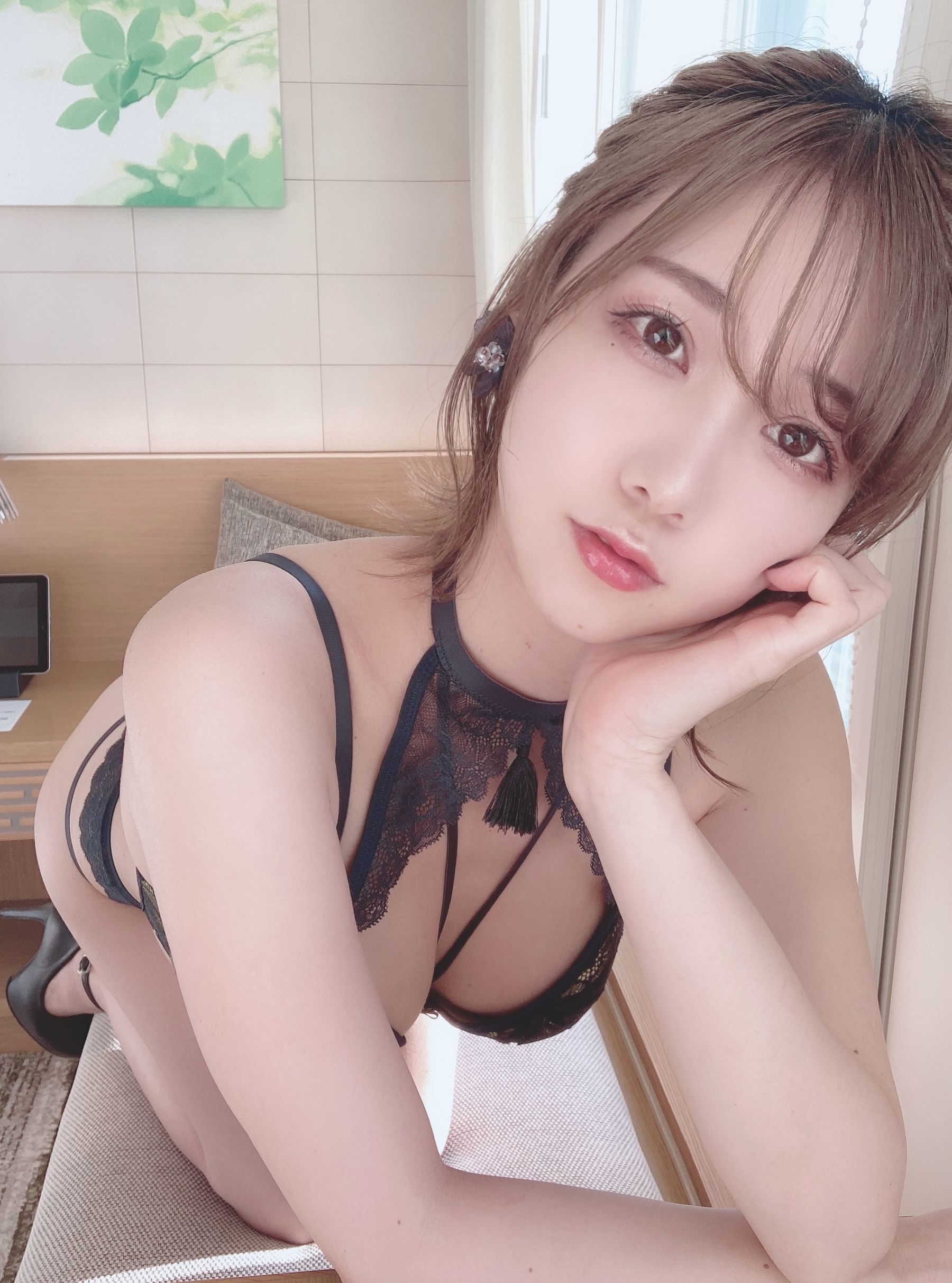 日本甜美COSERけんけん[fantia] 2020.09 謎紐ランジェリー [27P] - 秀人网免费无水印在线套图写真