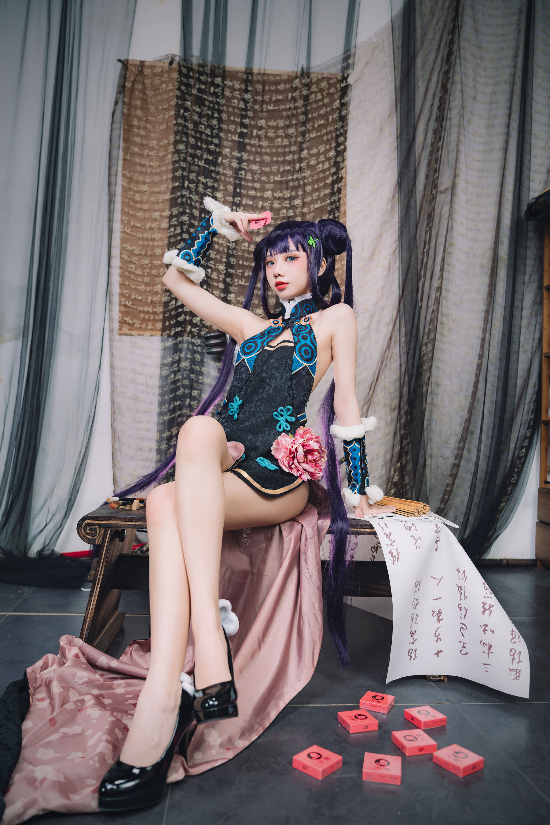 动漫博主果咩酱w – 杨贵妃 [30P] - 秀人网免费无水印在线套图写真