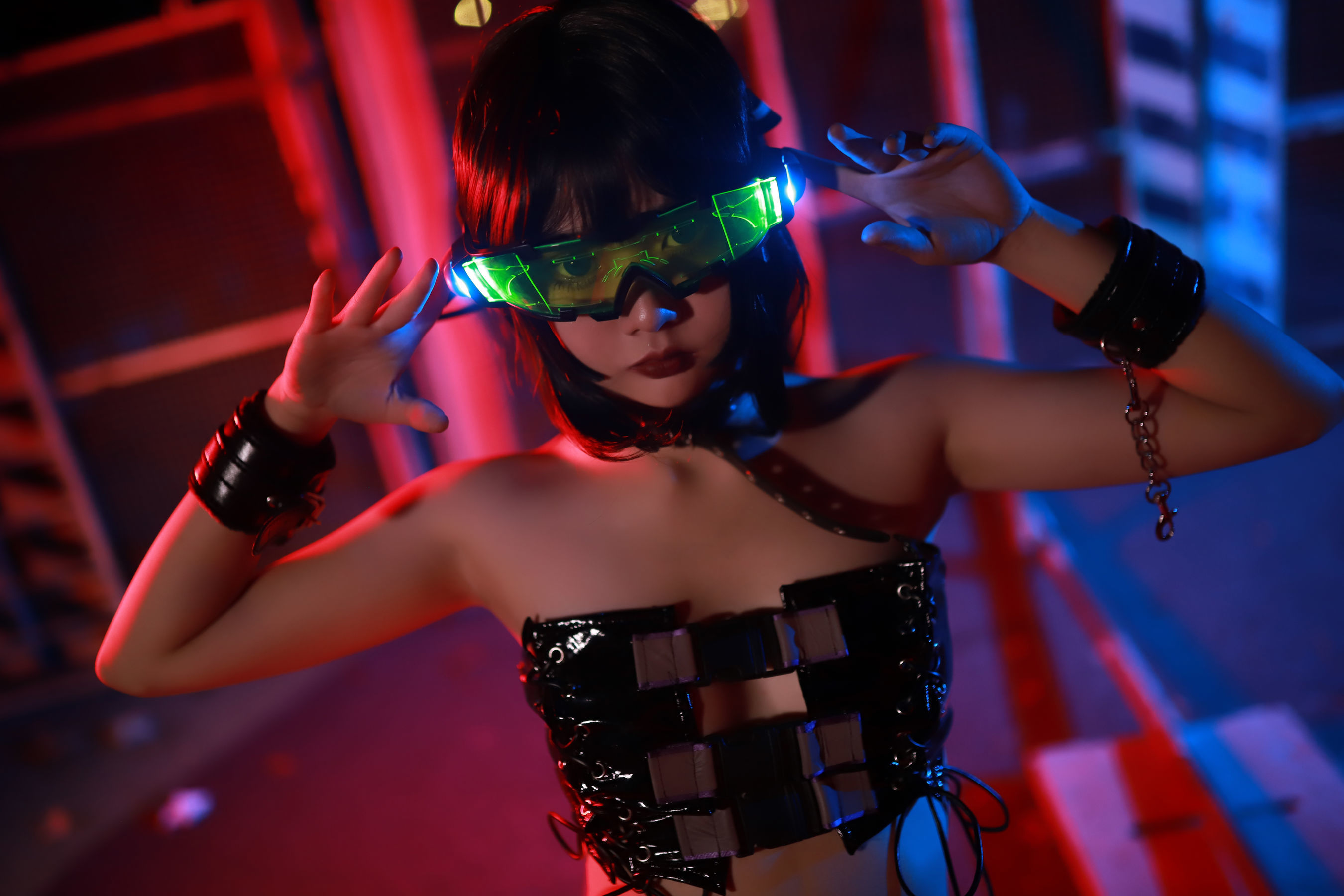 动漫博主您的蛋蛋 赛博朋克 [41P] - 秀人网免费无水印在线套图写真