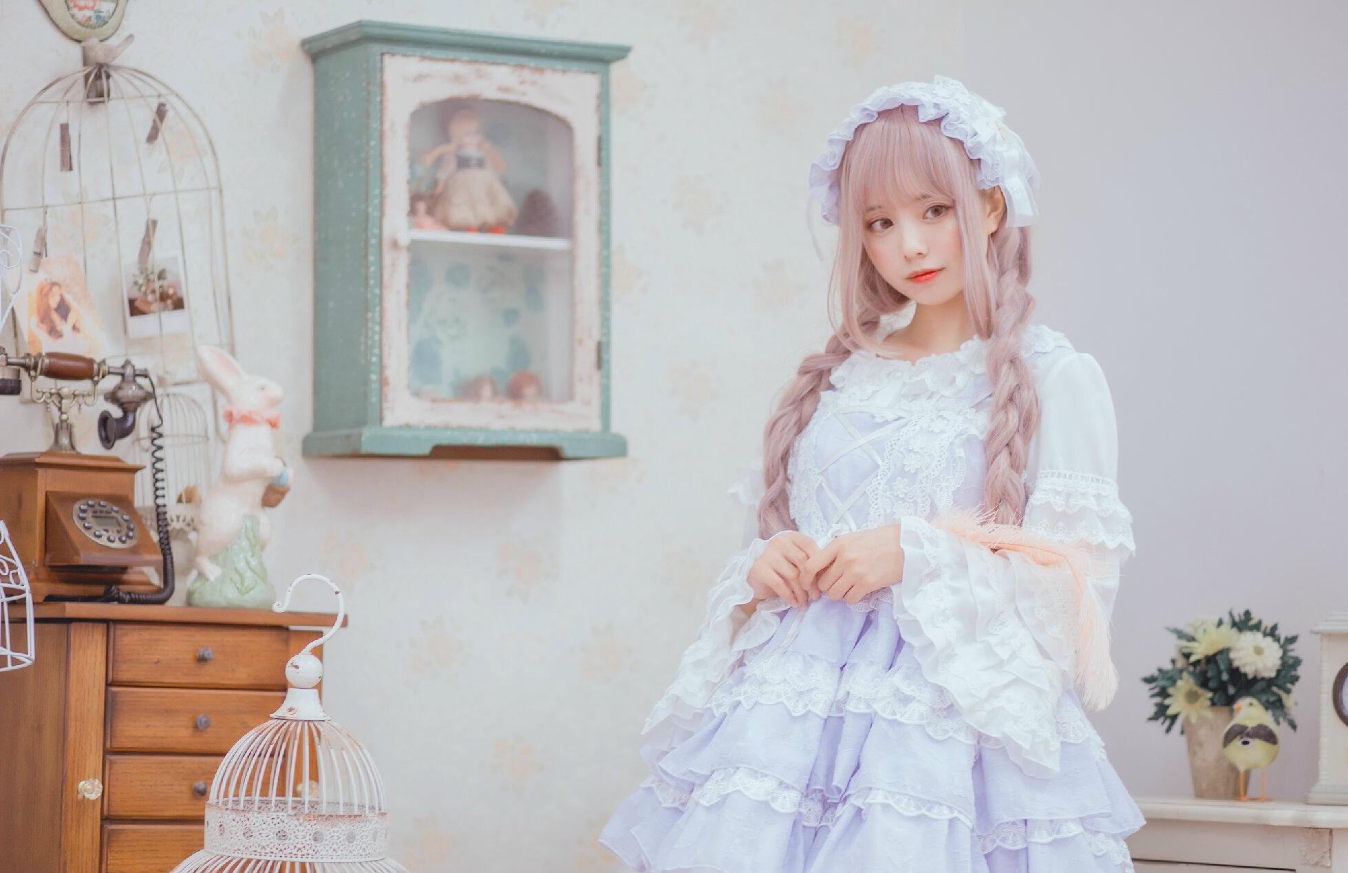 [Cosplay写真] 萌系小野妹子w – 夏日蝉鸣 [9P] - 秀人网免费无水印在线套图写真