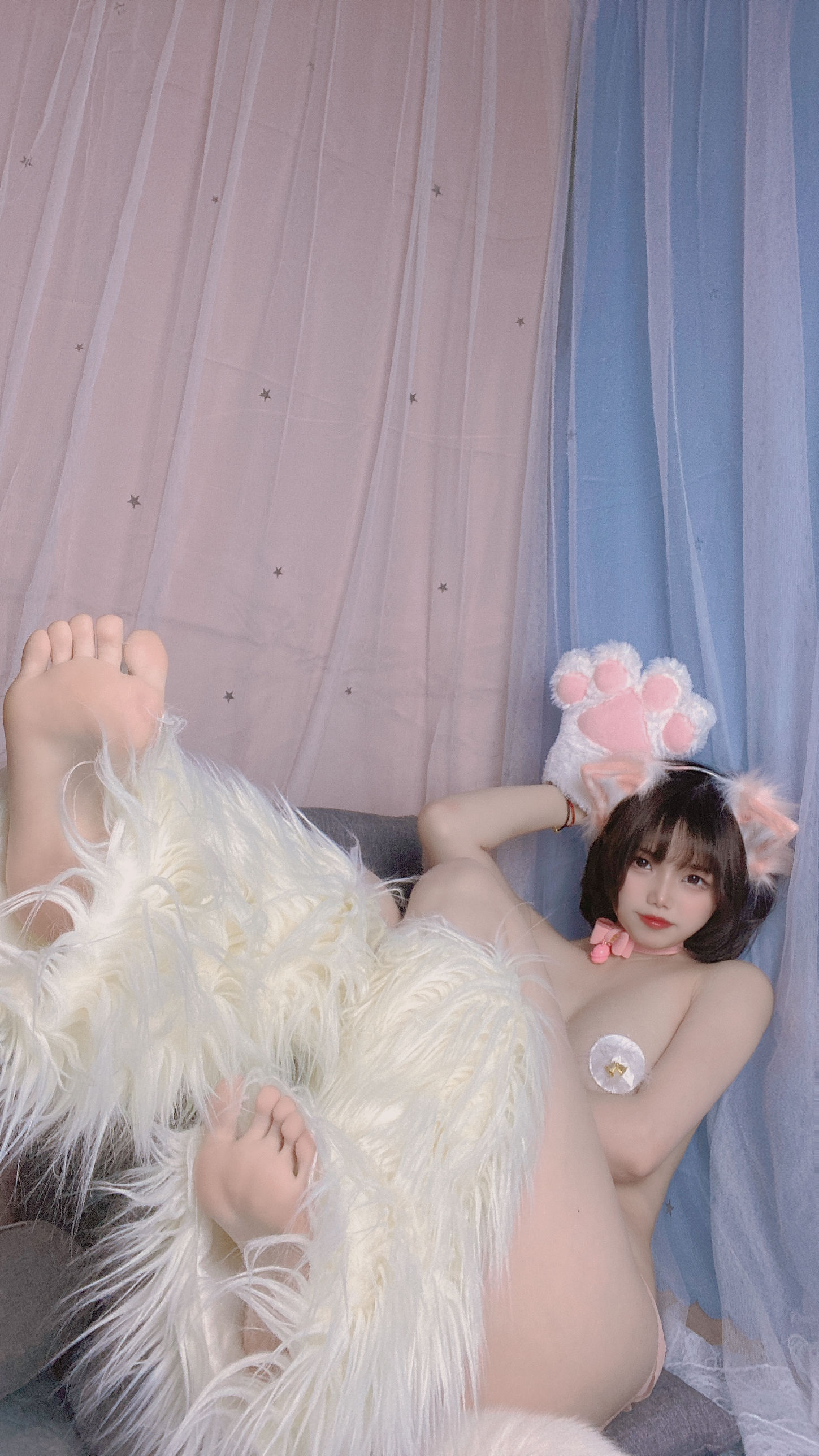 七月喵子 – 猫咪 [59P] - 秀人网免费无水印在线套图写真