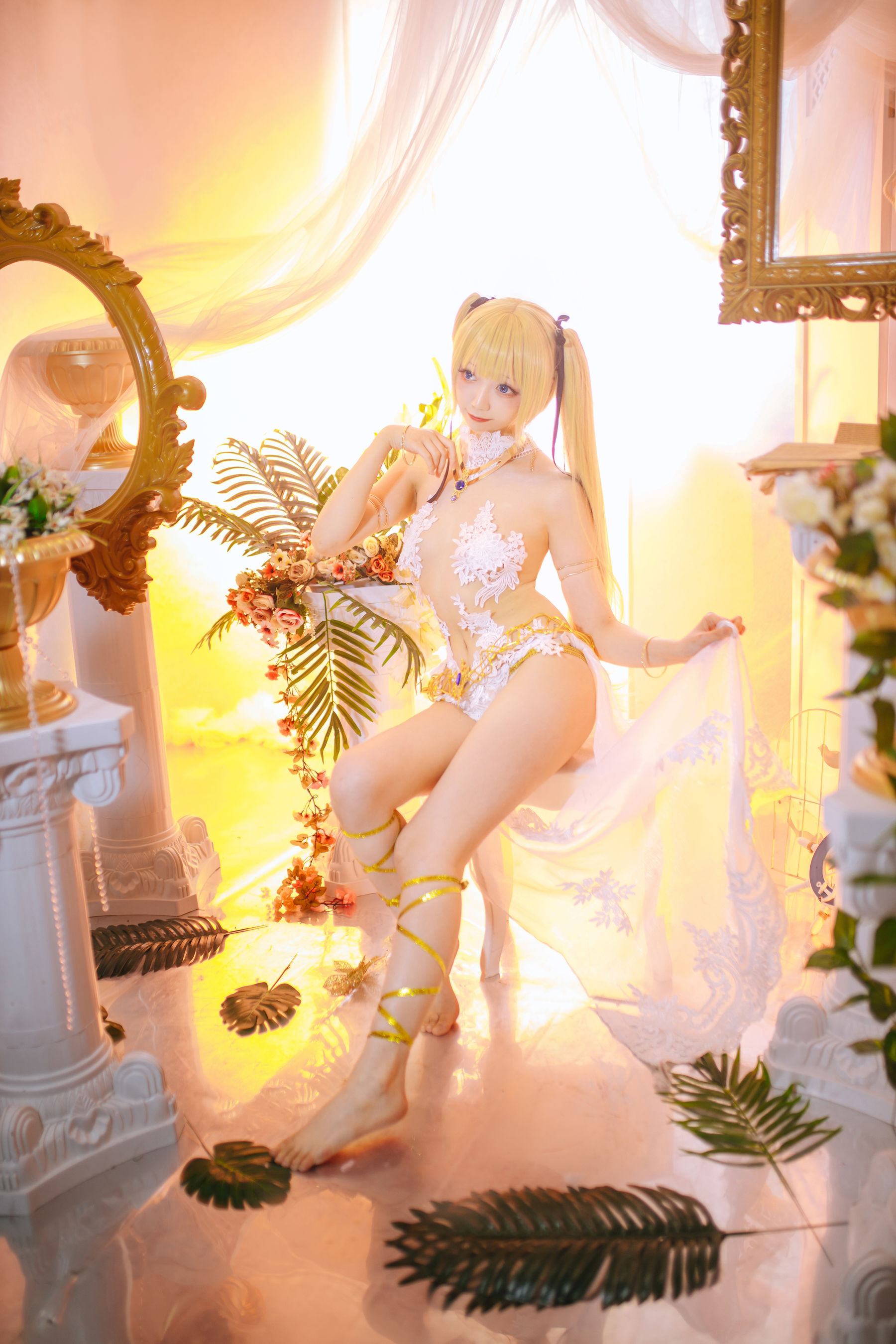 小野寺地瓜 – 玛丽萝丝 天使翅膀 [28P] - 秀人网免费无水印在线套图写真