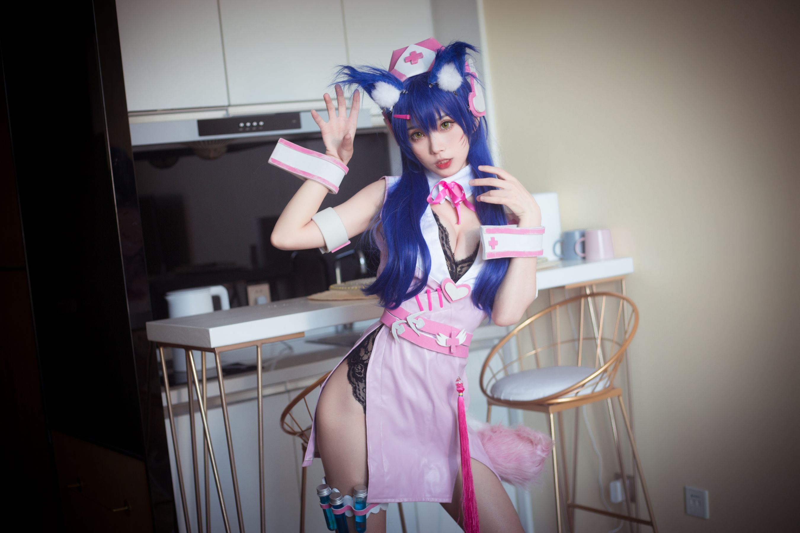 动漫博主清颜真德秀 – 阿狸护士 [30P] - 秀人网免费无水印在线套图写真