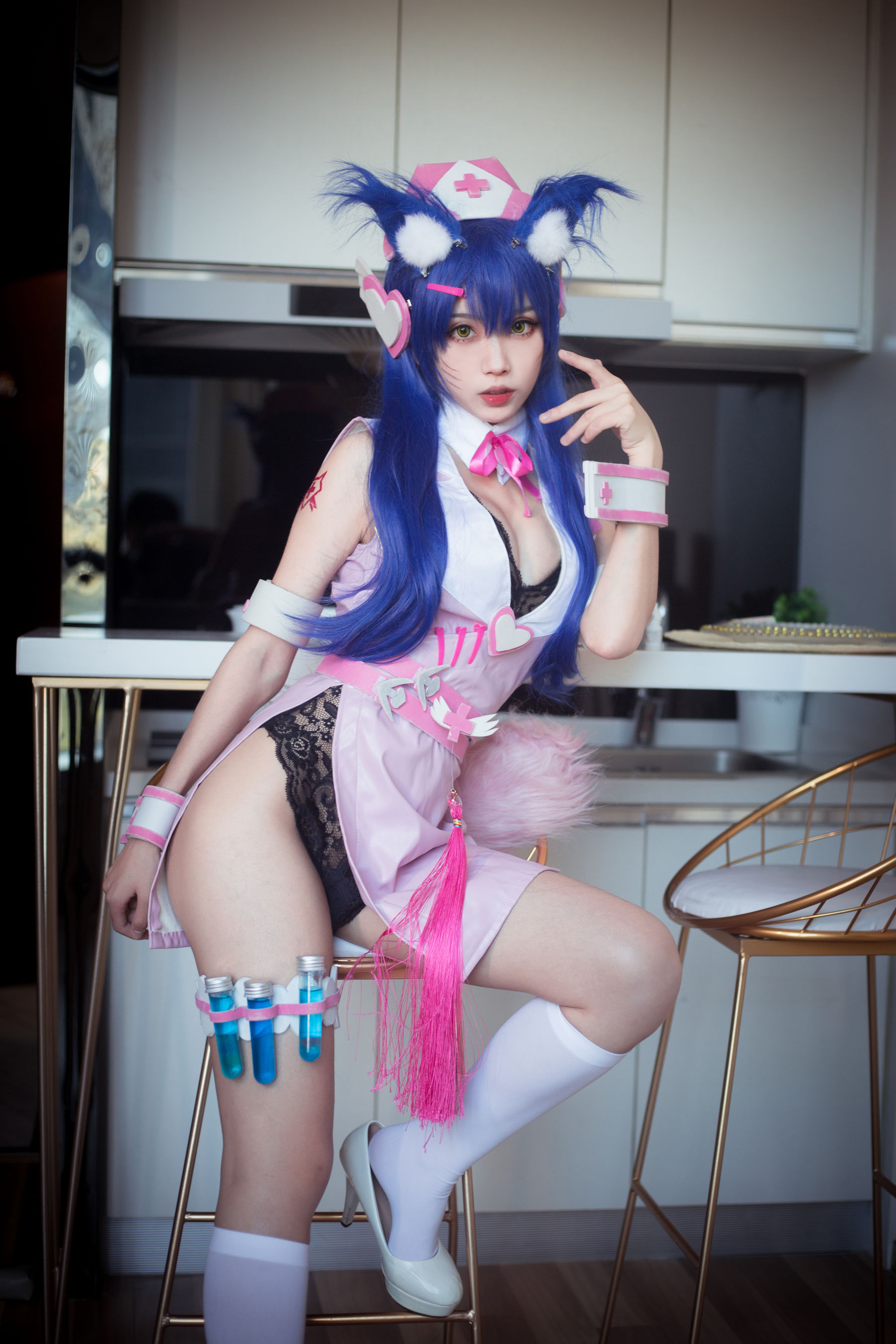 动漫博主清颜真德秀 – 阿狸护士 [30P] - 秀人网免费无水印在线套图写真