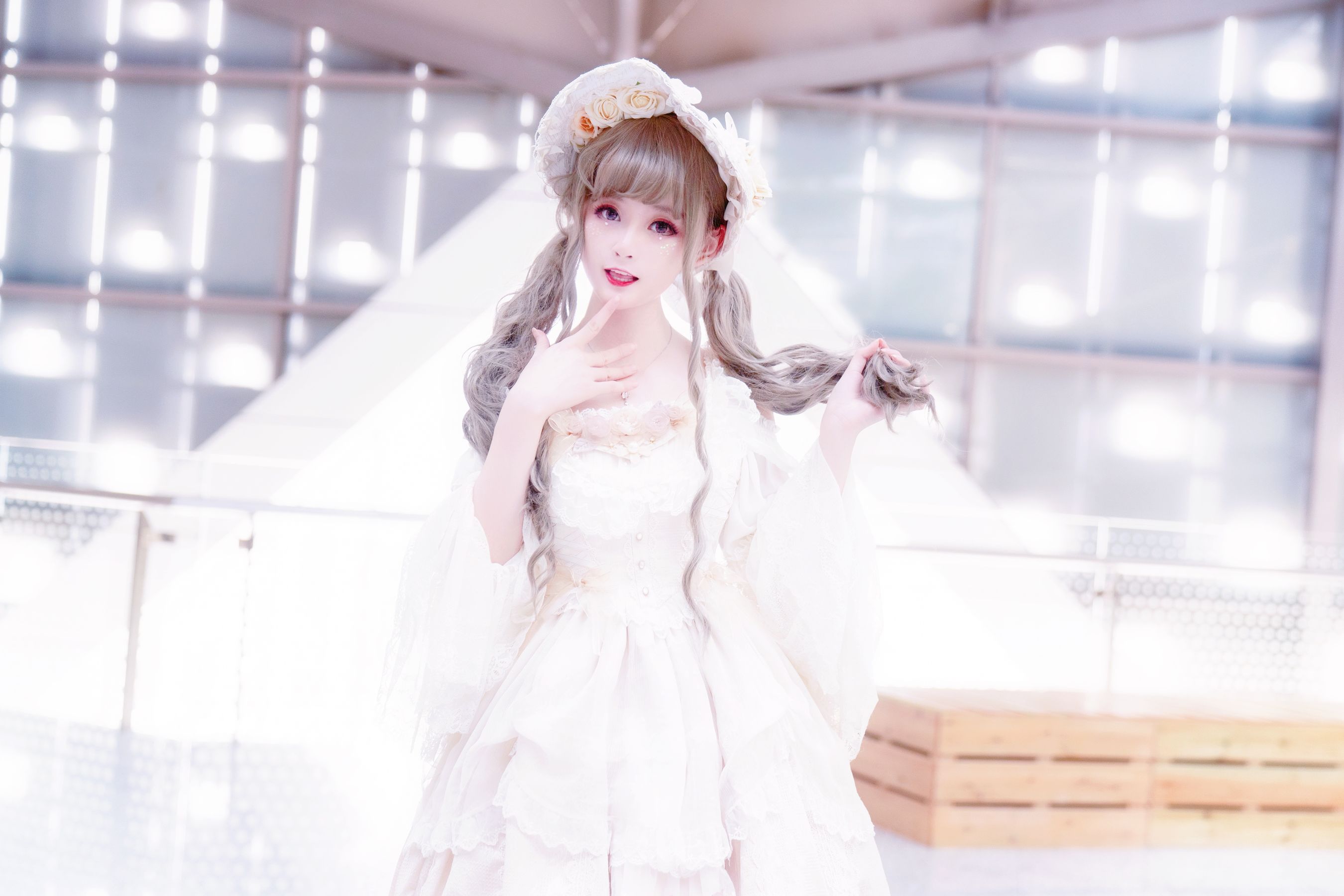 [Cosplay写真] 萌宠博主yui金鱼 – Lolita [15P] - 秀人网免费无水印在线套图写真