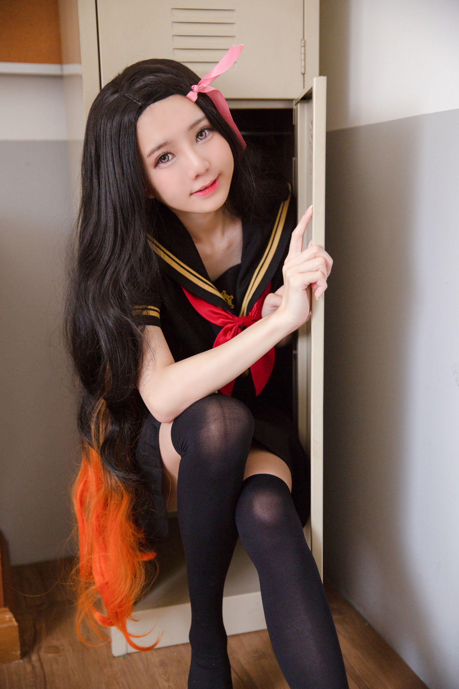 Sally Dorasnow – Nezuko School [19P] - 秀人网免费无水印在线套图写真