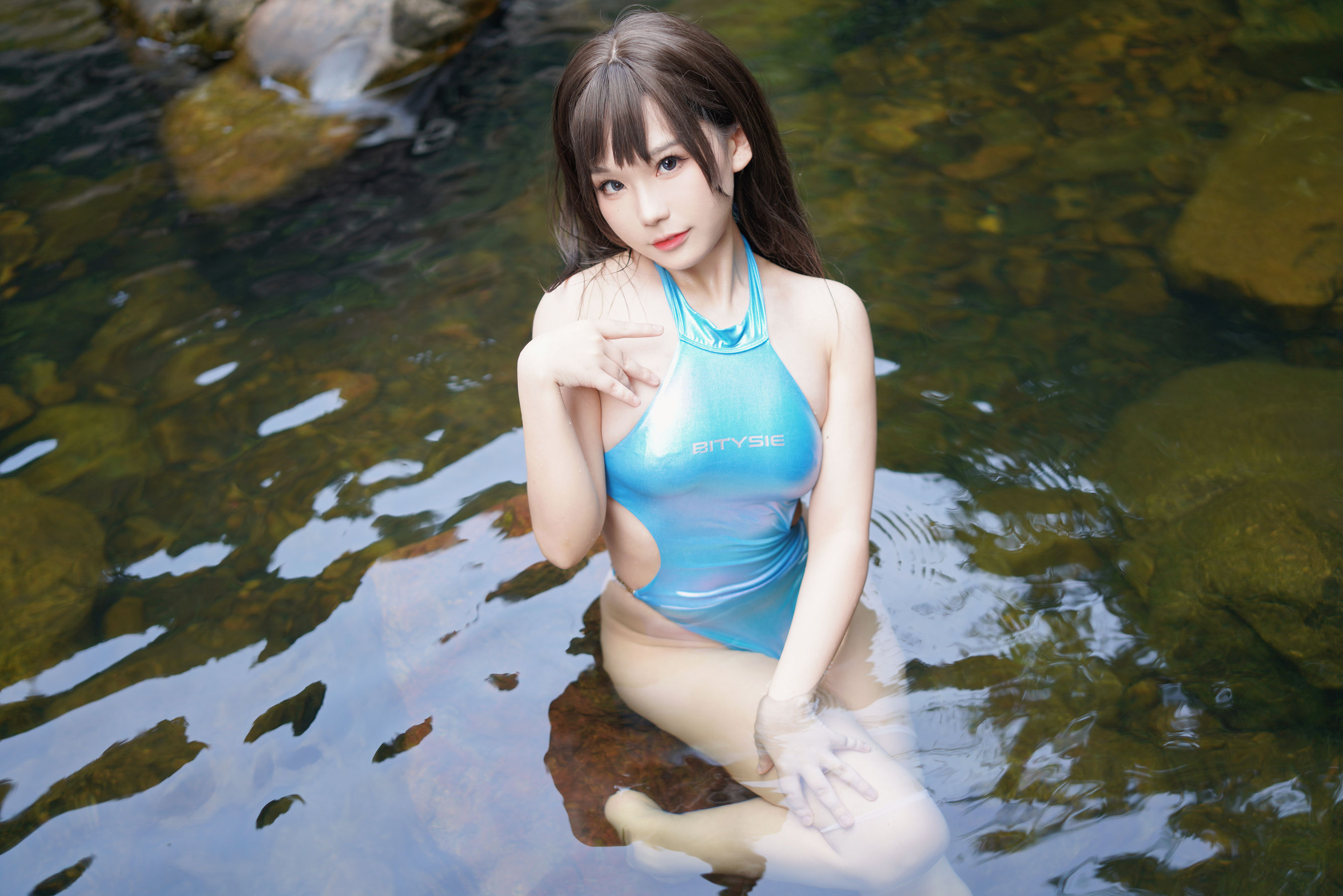 七七娜娜子 – 竞泳 [40P] - 秀人网免费无水印在线套图写真