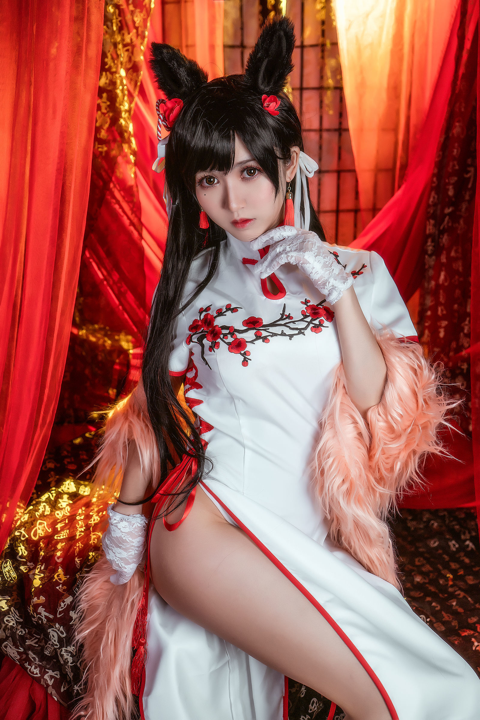 [萝莉COS] 鳗鱼霏儿 – 碧蓝航线 旗袍 [14P] - 秀人网免费无水印在线套图写真