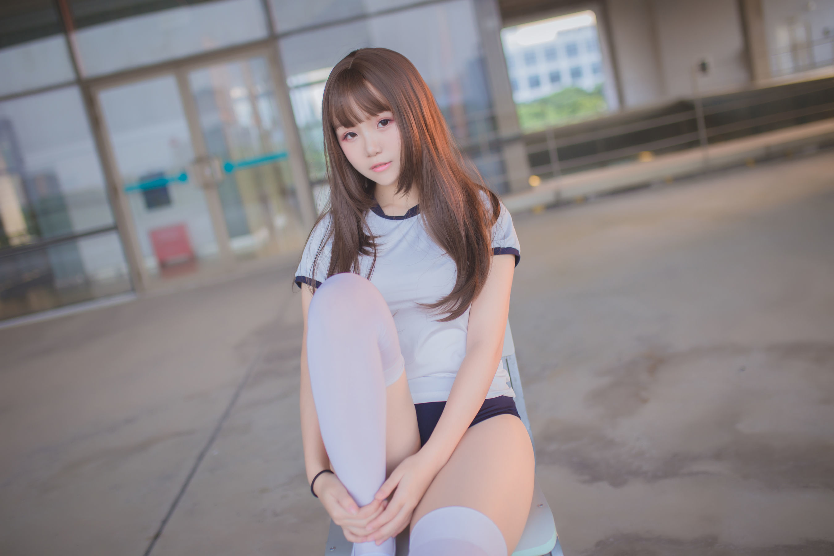 [萝莉COS] Yoko宅夏Cos – 白丝捆绑 [30P] - 秀人网免费无水印在线套图写真
