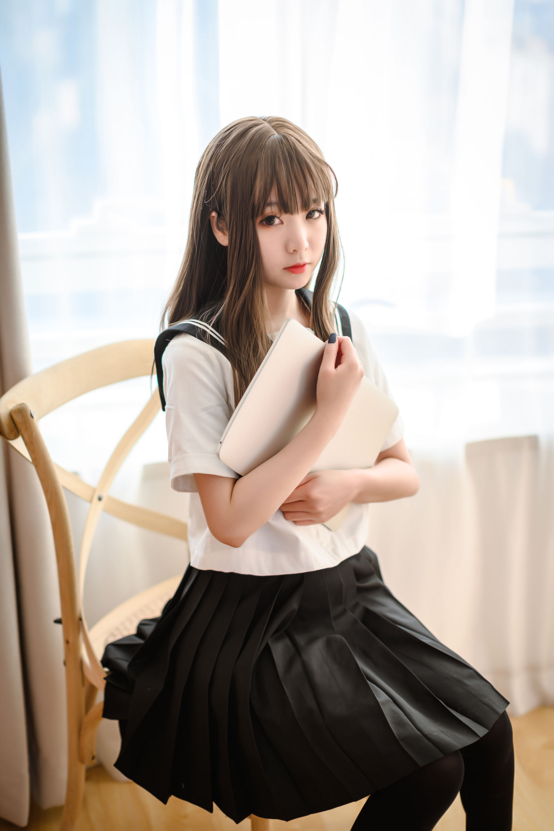 萌妹是青水 JK制服 [30P] - 秀人网免费无水印在线套图写真