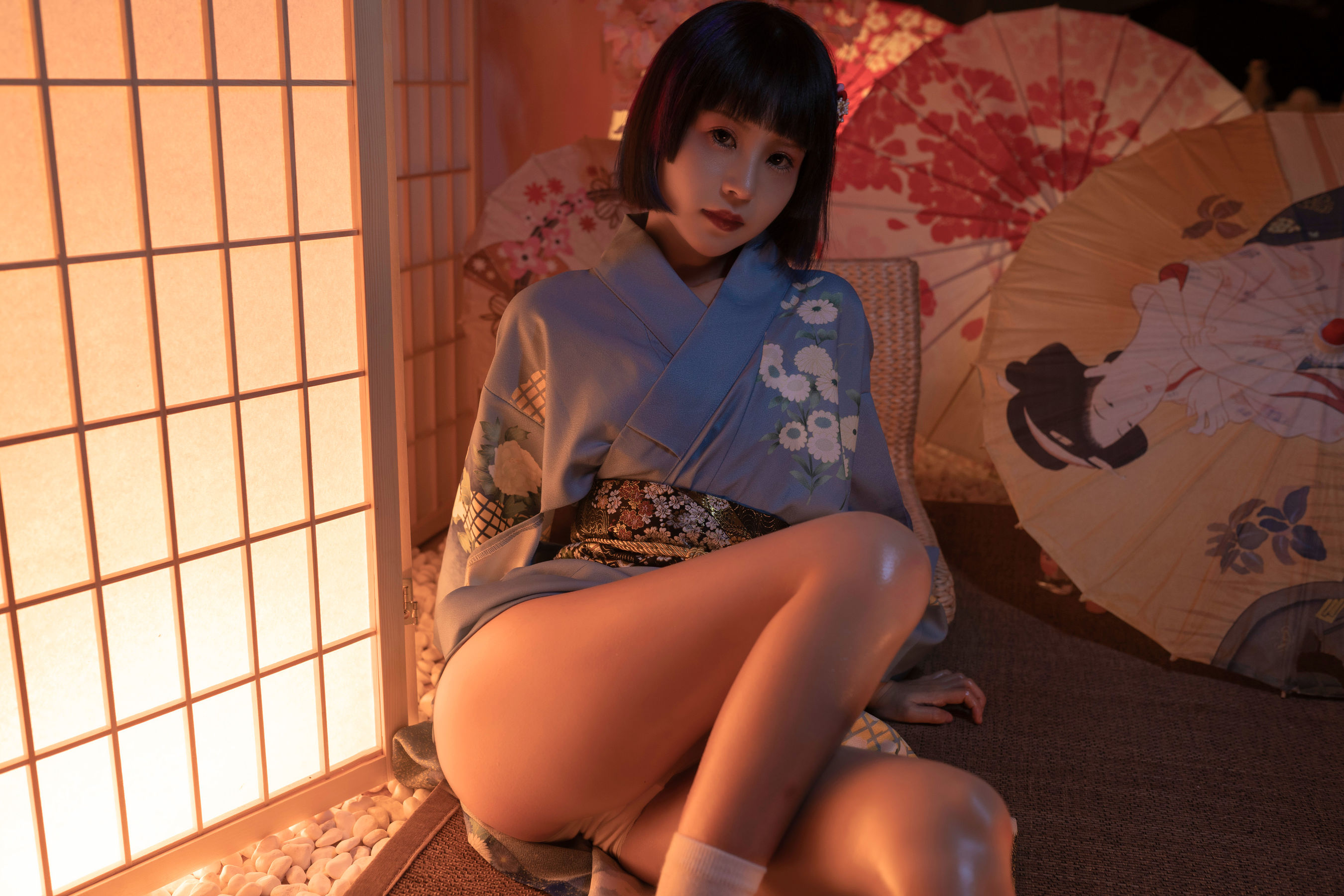 美少女晕崽 – 樱之诱惑 [34P] - 秀人网免费无水印在线套图写真