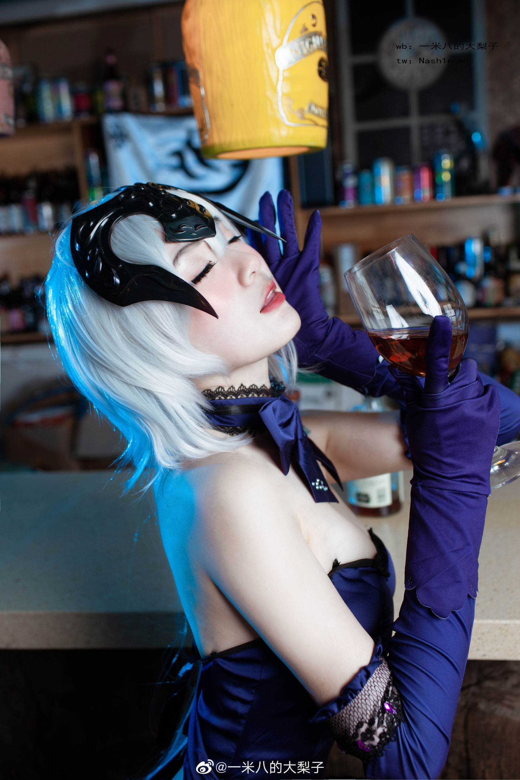 一米八的大梨子 – 黑贞晚餐 [9P] - 秀人网免费无水印在线套图写真