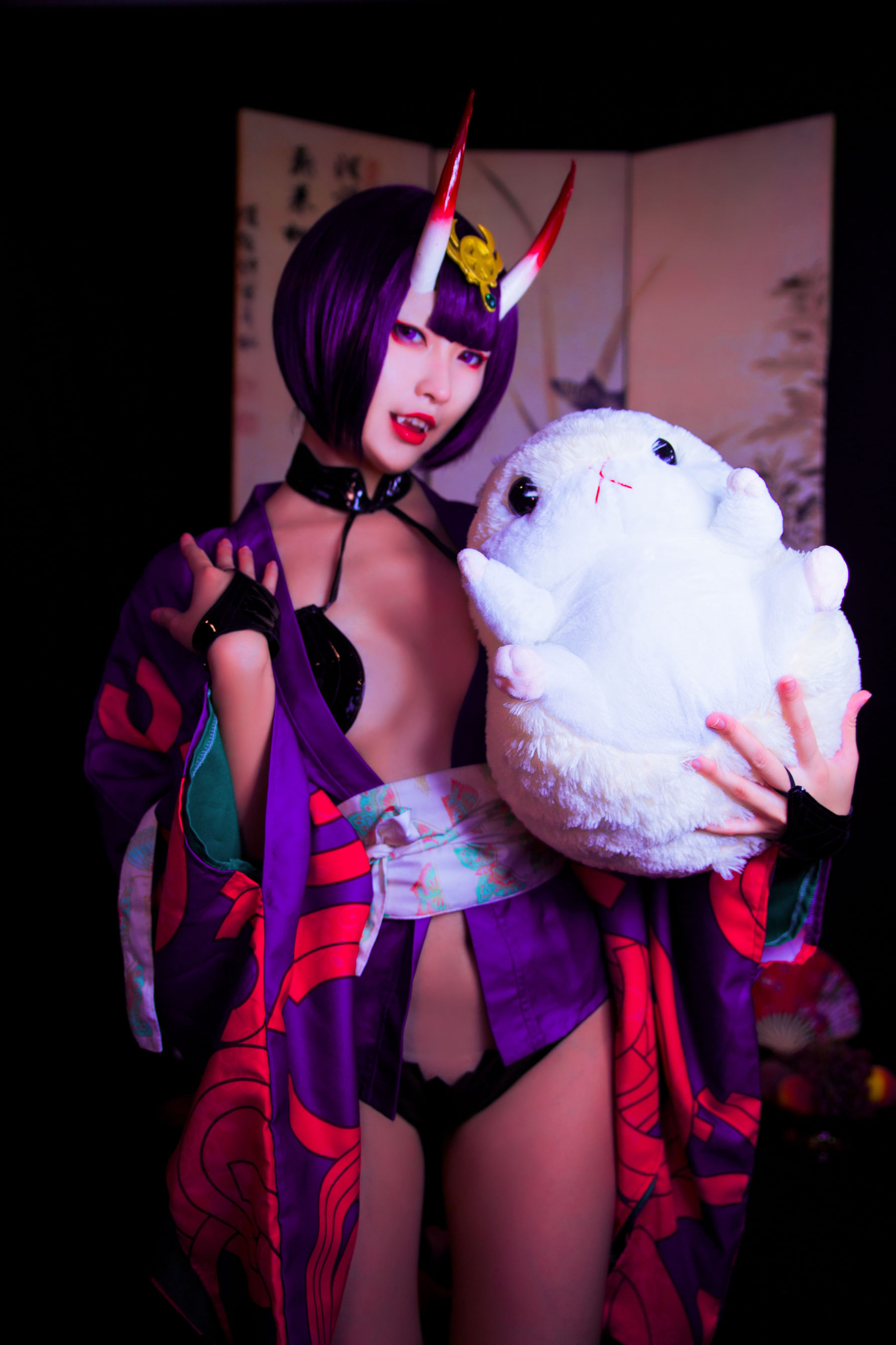 MisswarmJ – Shuten Douji [100P] - 秀人网免费无水印在线套图写真