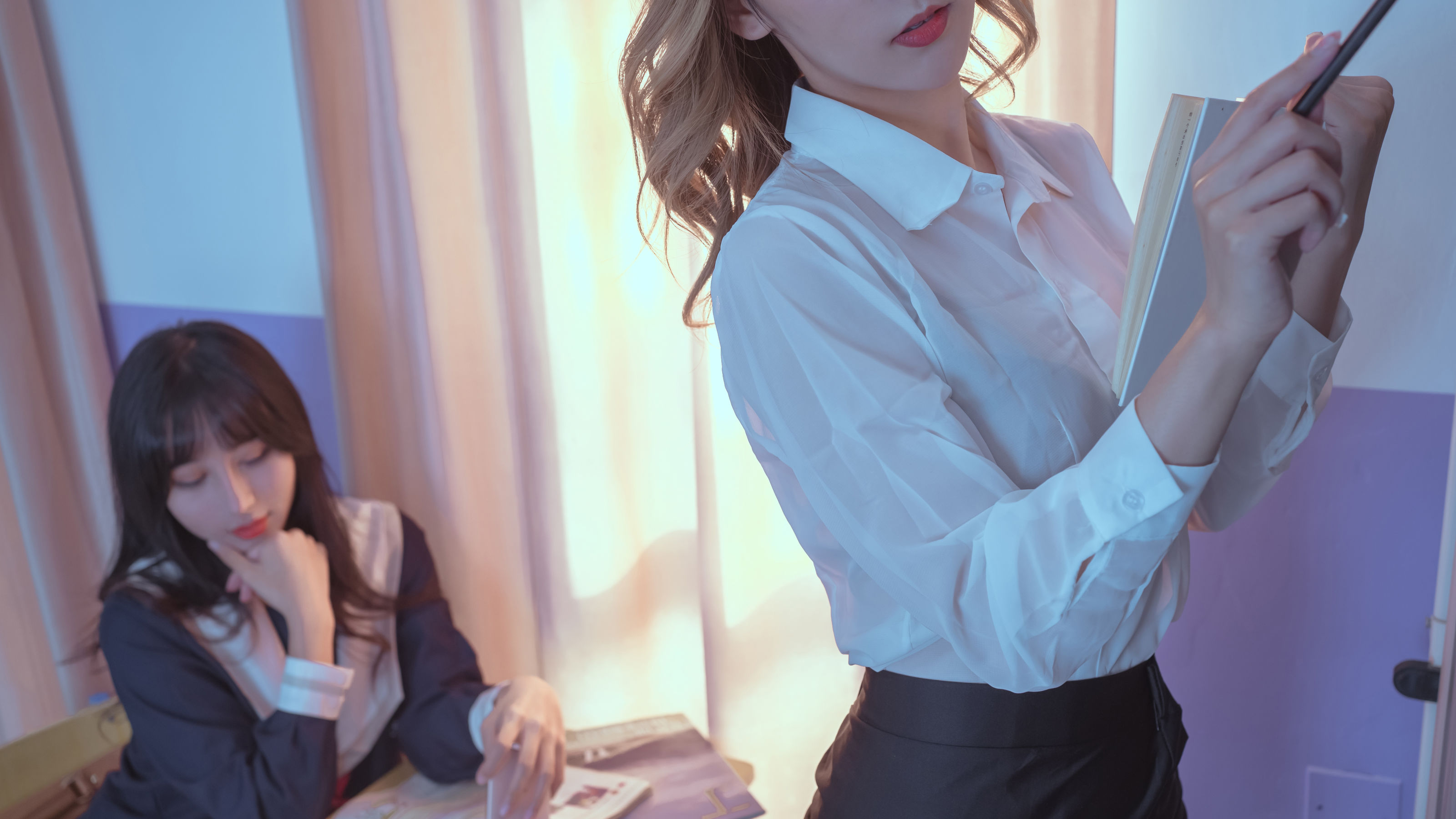 云溪溪 – 教室绳艺 [60P] - 秀人网免费无水印在线套图写真