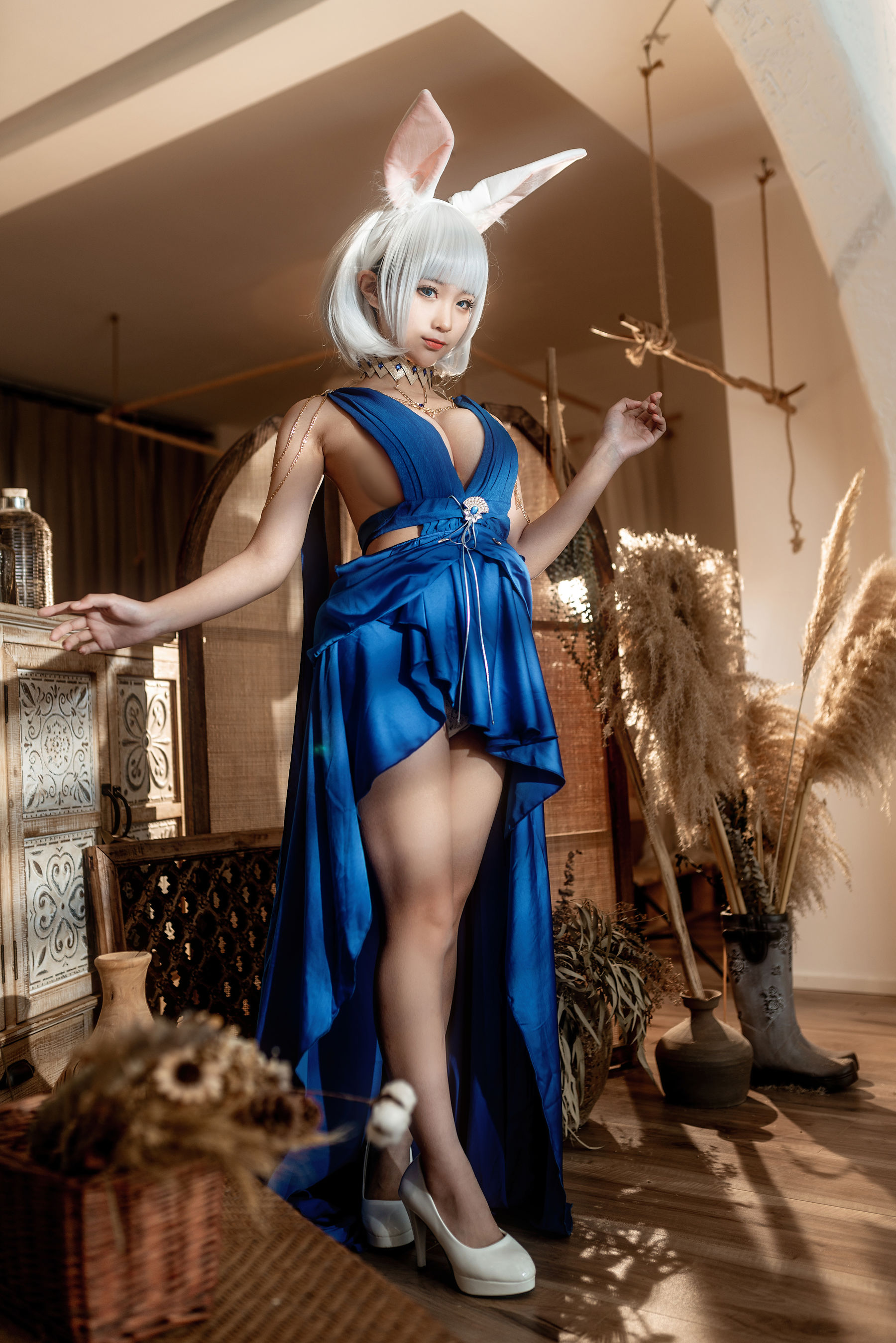 动漫博主蠢沫沫 – 碧蓝航线加贺 [40P] - 秀人网免费无水印在线套图写真