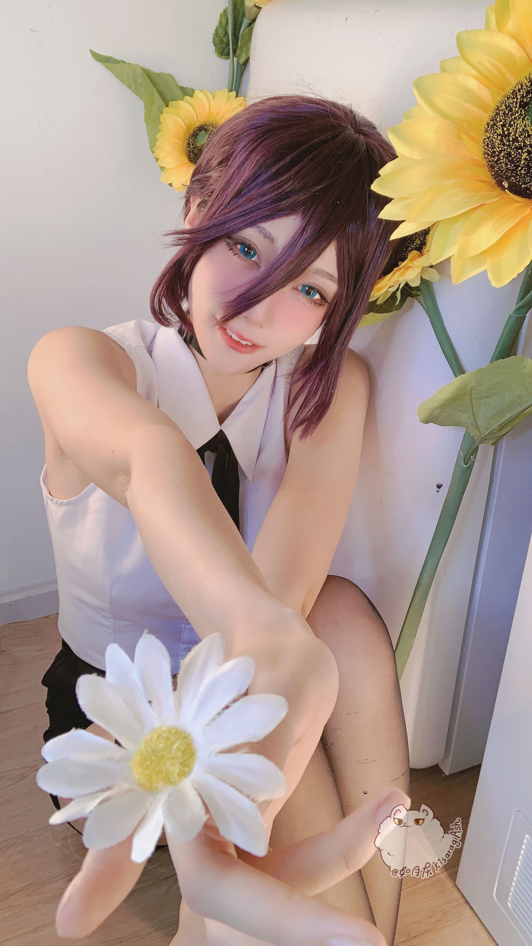 动漫博主如月灰 – 电锯人REZE [34P] - 秀人网免费无水印在线套图写真