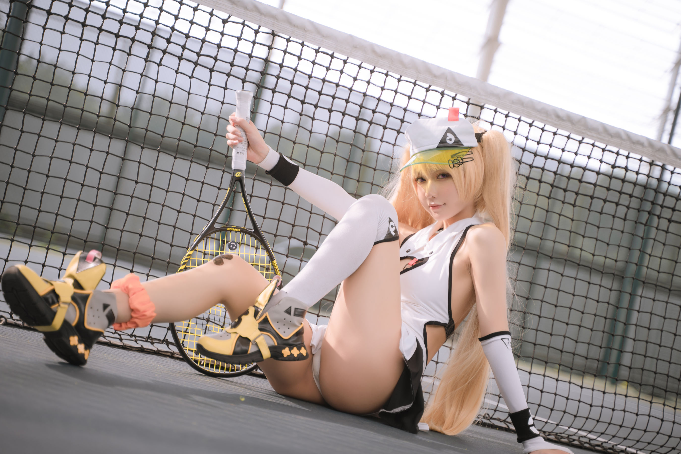 动漫博主阿包也是兔娘 – 贝奇网球服 [21P] - 秀人网免费无水印在线套图写真