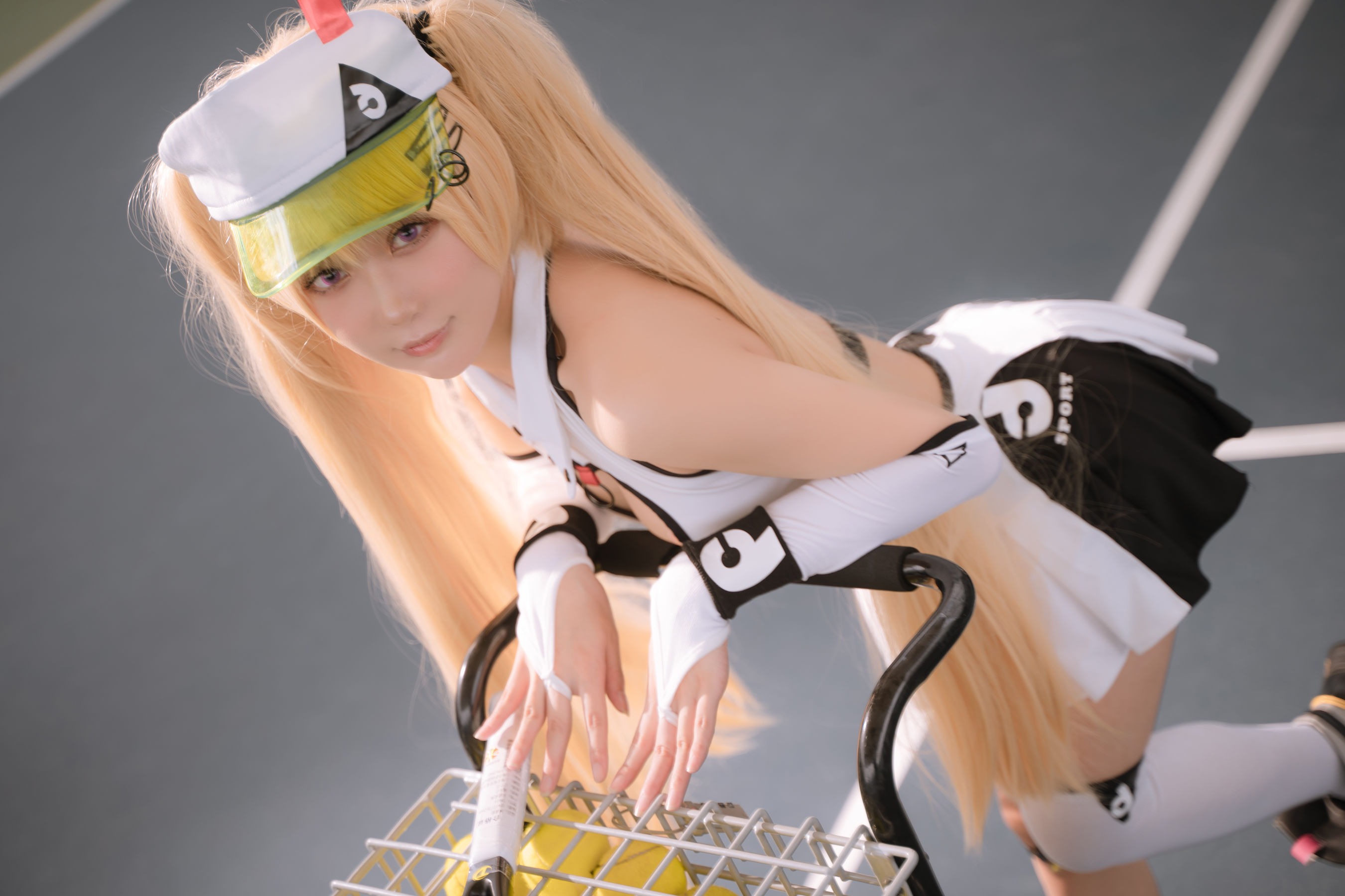 动漫博主阿包也是兔娘 – 贝奇网球服 [21P] - 秀人网免费无水印在线套图写真