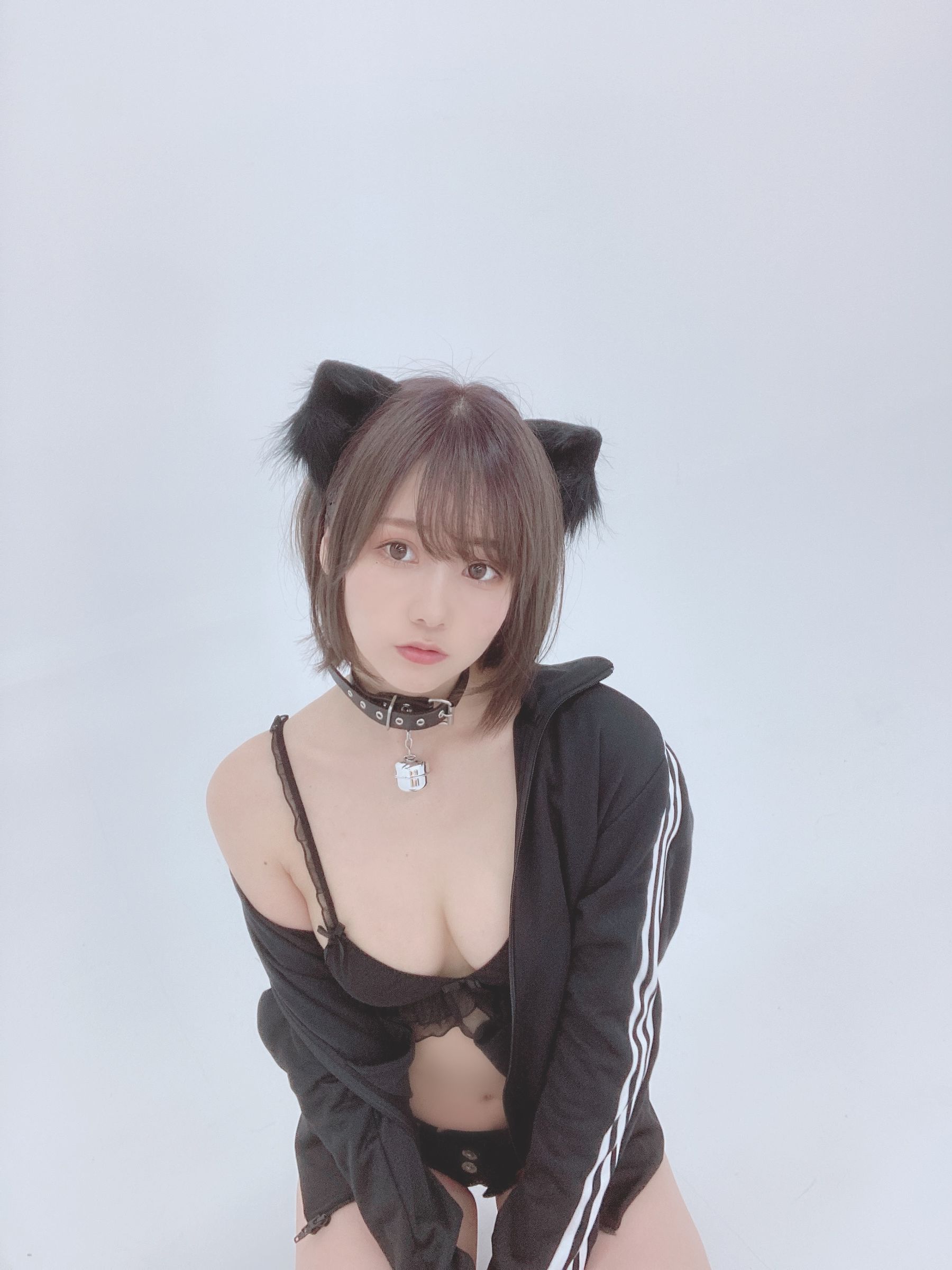 日本甜美COSERけんけん[fantia] 2020.08 黒猫 [19P] - 秀人网免费无水印在线套图写真