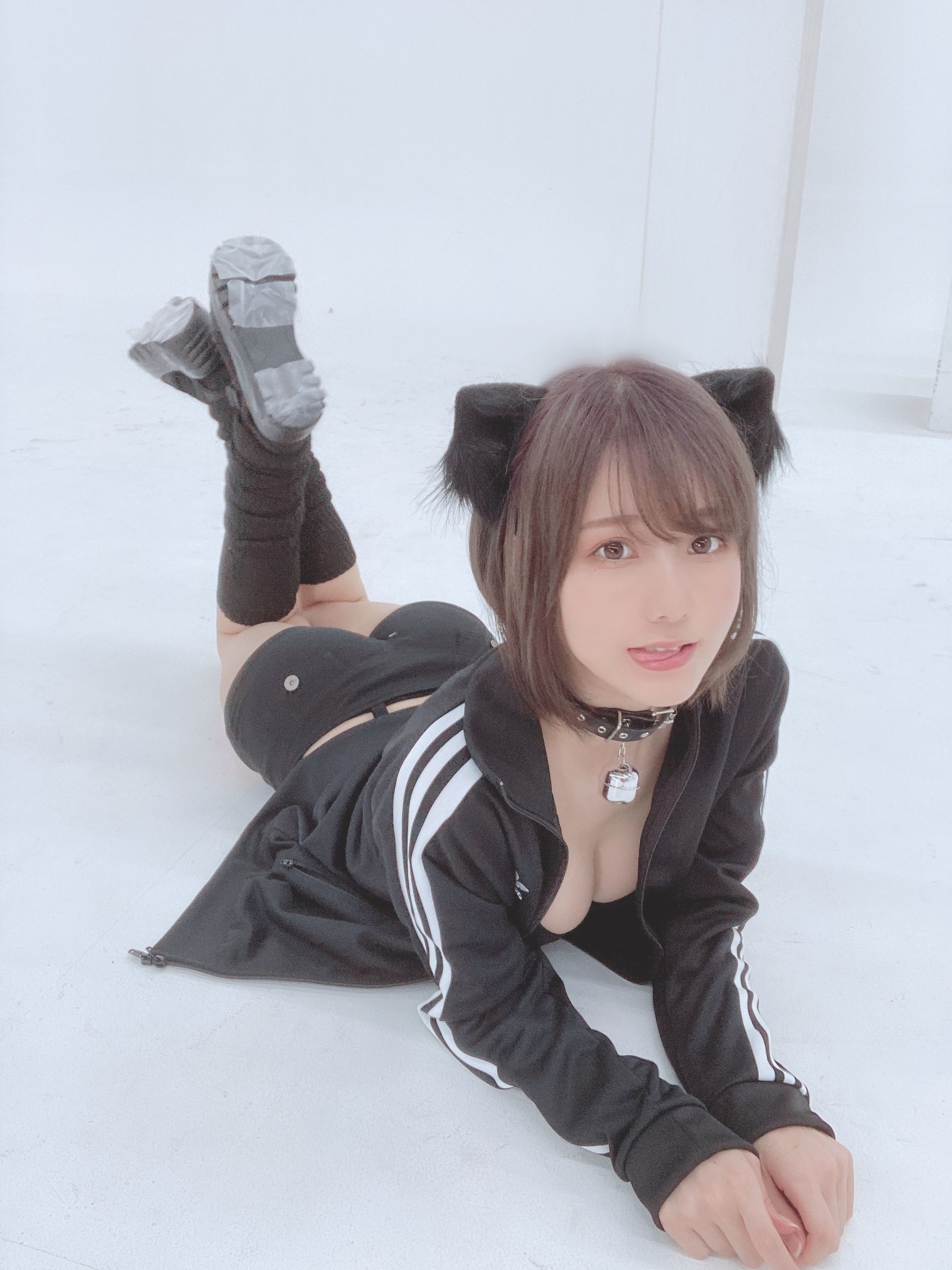 日本甜美COSERけんけん[fantia] 2020.08 黒猫 [19P] - 秀人网免费无水印在线套图写真