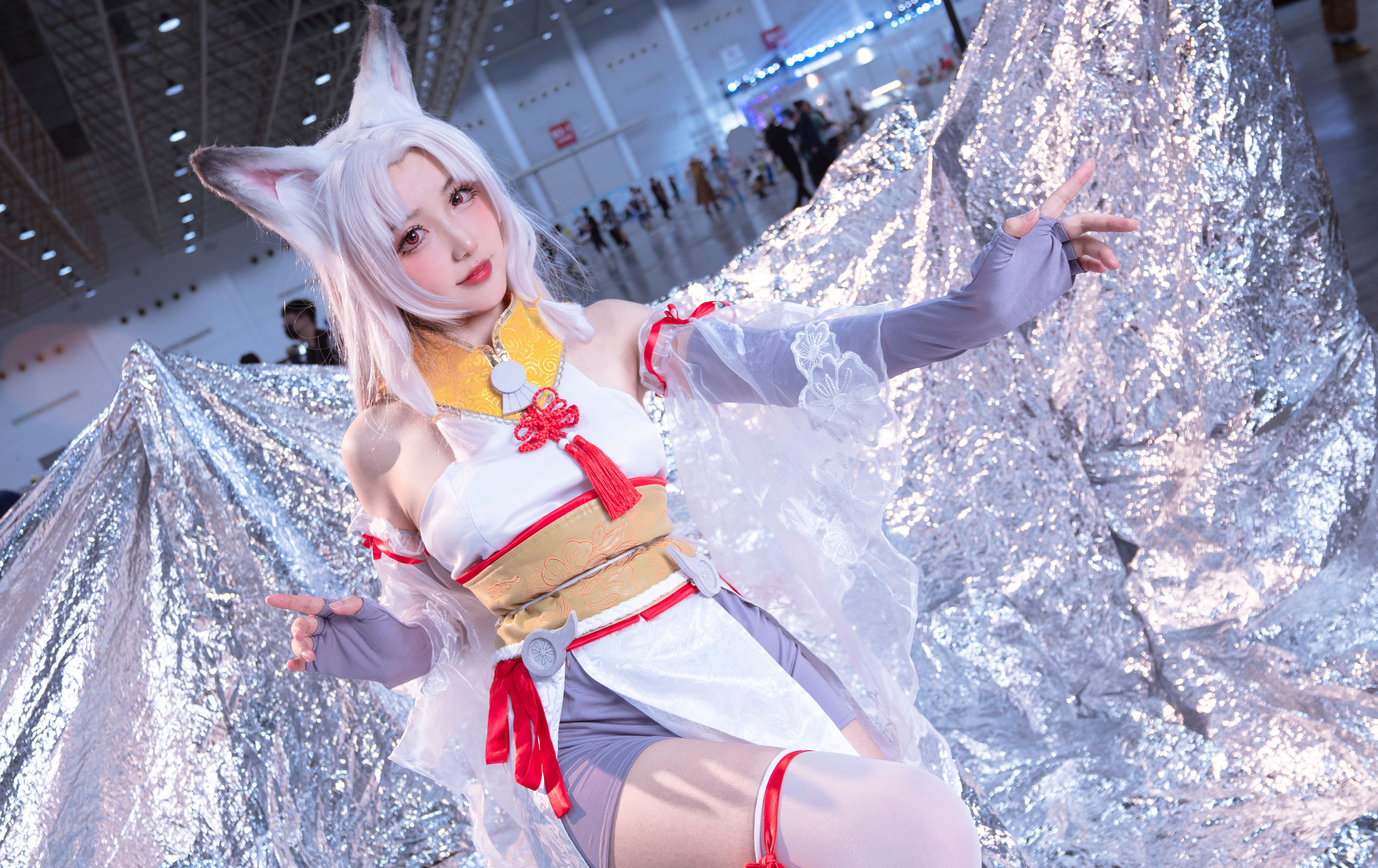 动漫博主刺青poi – 胡桃 [9P] - 秀人网免费无水印在线套图写真