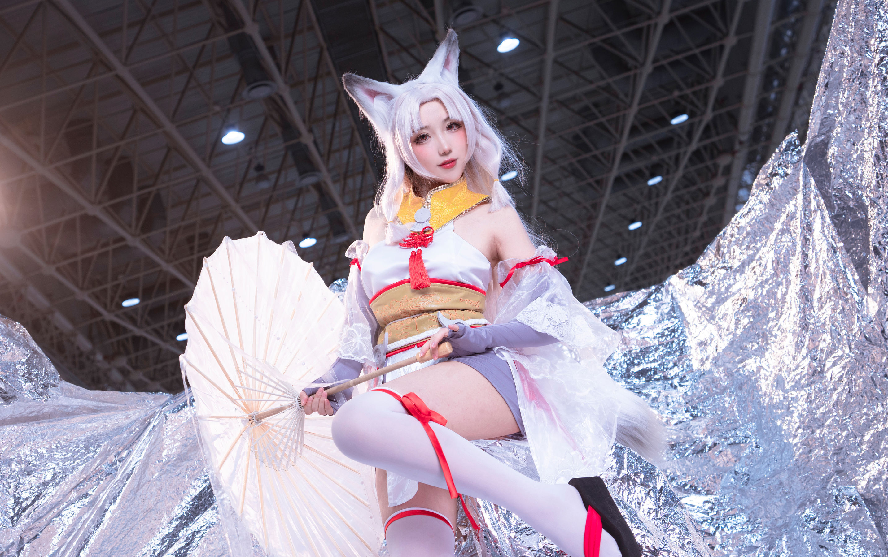 动漫博主刺青poi – 胡桃 [9P] - 秀人网免费无水印在线套图写真