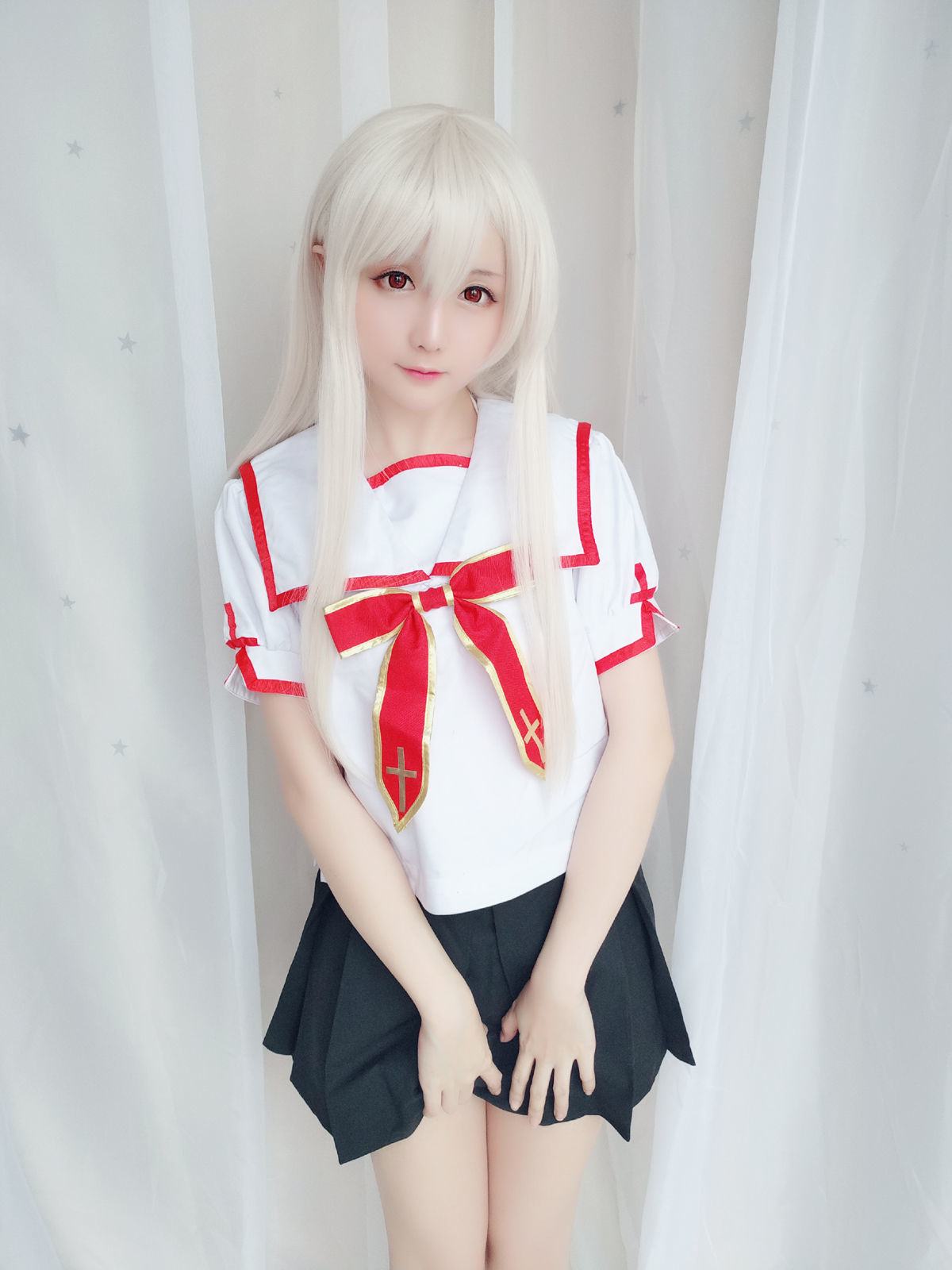 [萝莉COS] 星之迟迟 VOL.03 伊莉雅同人包 [60P] - 秀人网免费无水印在线套图写真