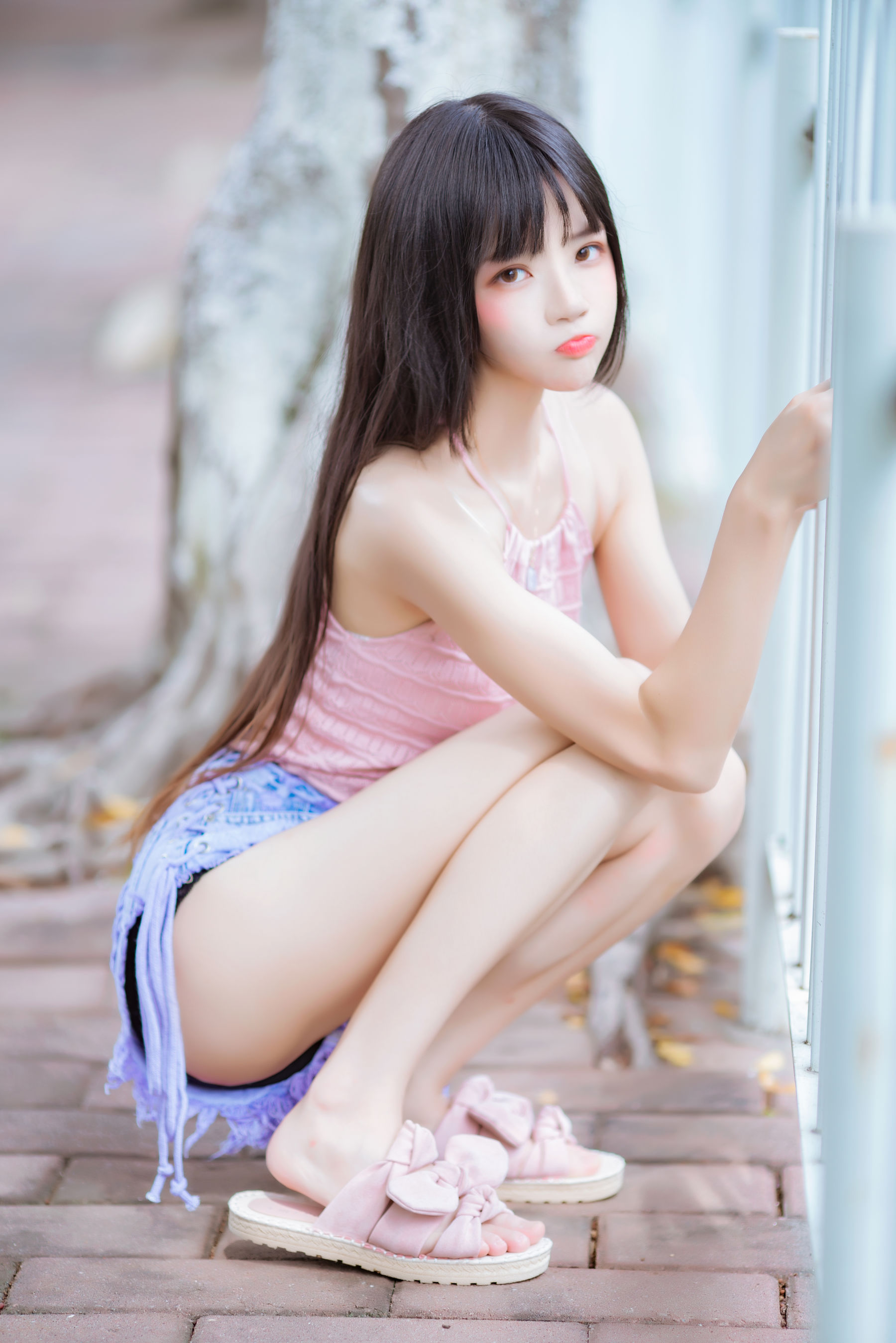 桜桃喵 – 清新之独角兽 [8P] - 秀人网免费无水印在线套图写真