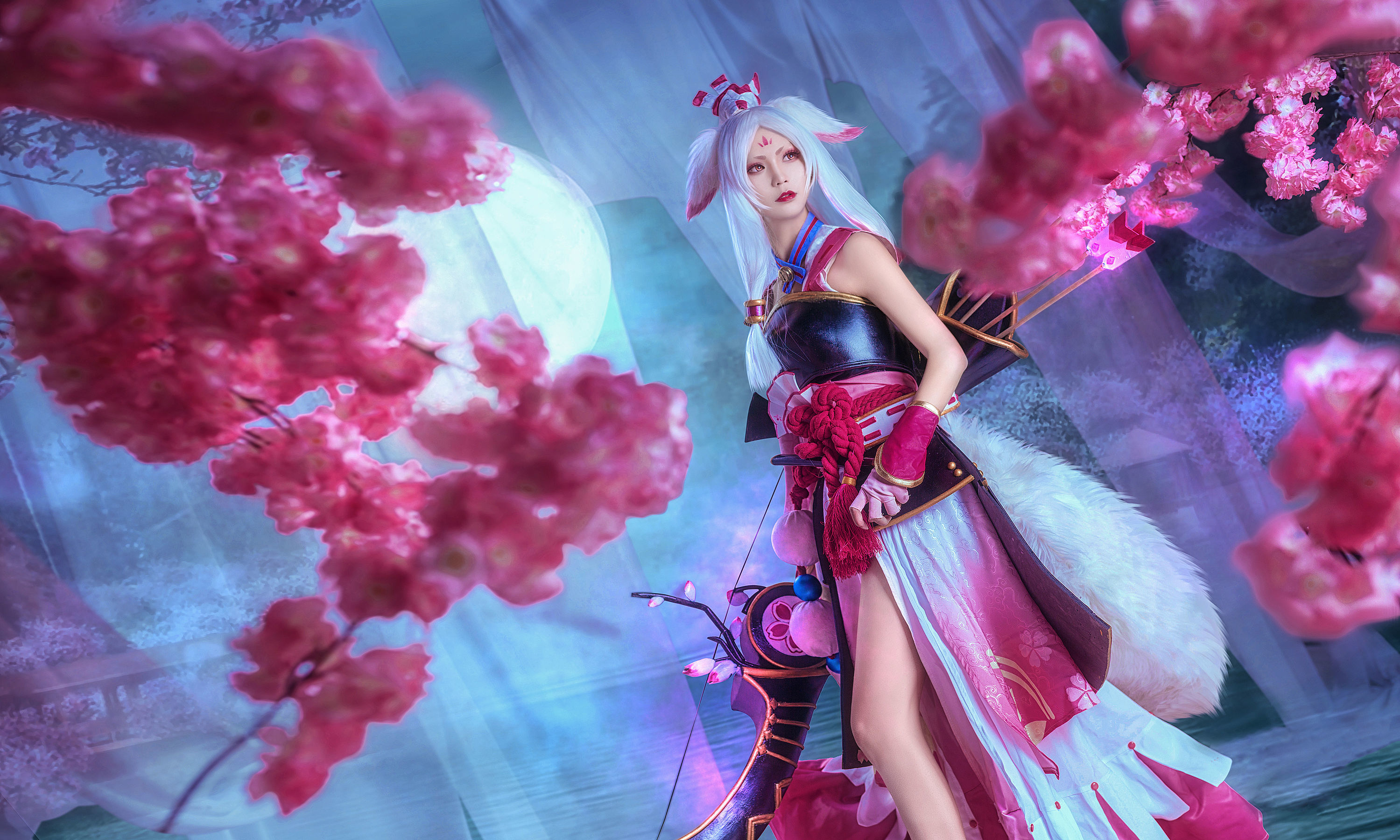 动漫博主北之北 – 阴阳师 白狼 [9P] - 秀人网免费无水印在线套图写真