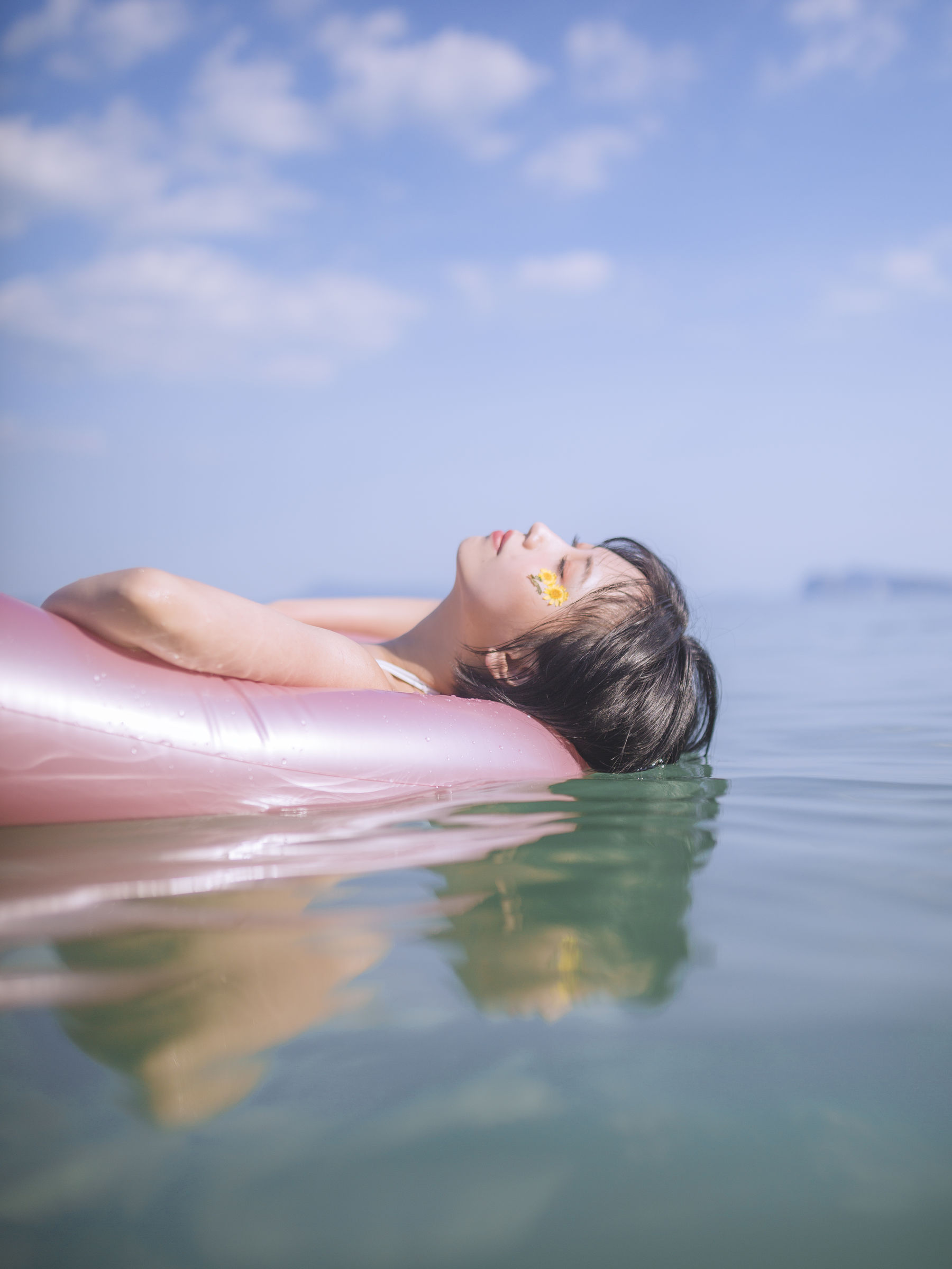 次元少女念雪ww – 白色泳衣 [30P] - 秀人网免费无水印在线套图写真