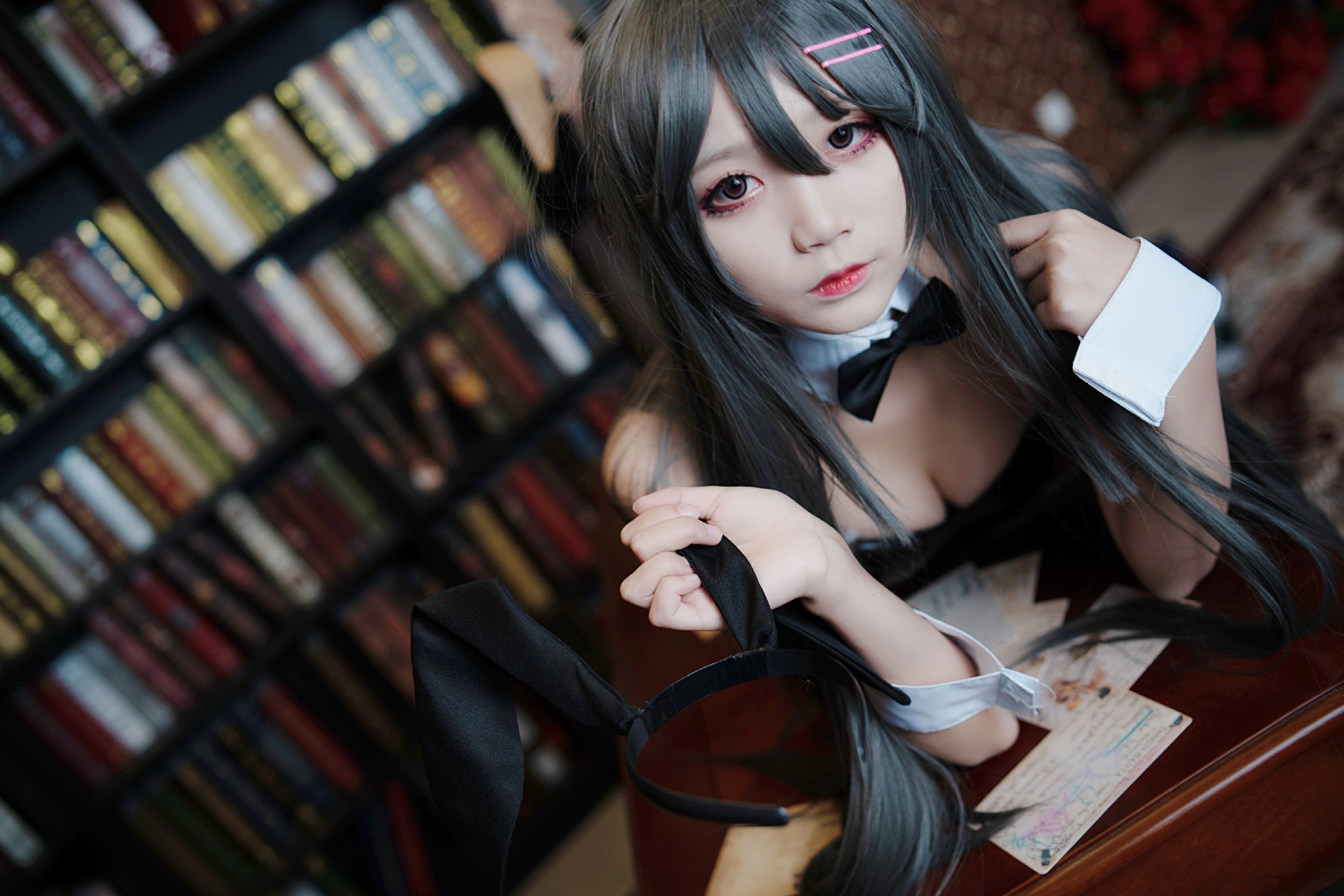 [萝莉COS] 清纯少女五更百鬼 – 樱岛麻衣兔女郎 [38P] - 秀人网免费无水印在线套图写真