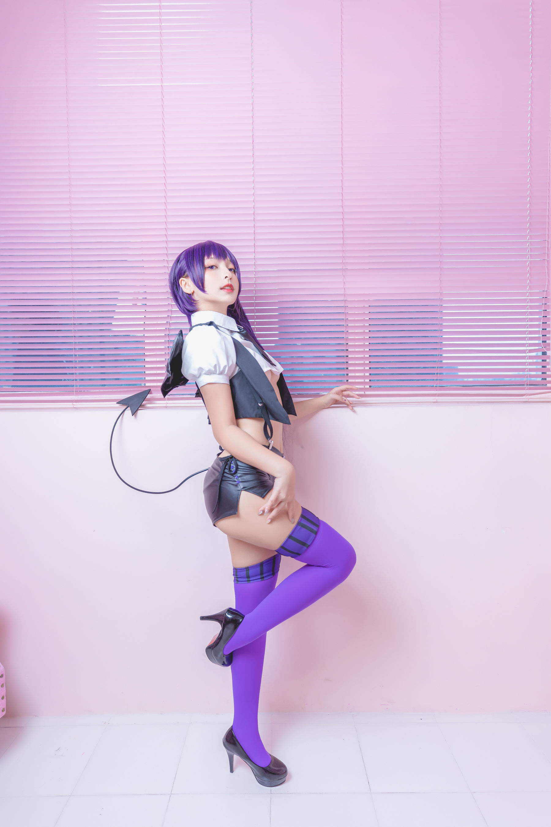 [Cosplay写真] 萝莉神楽坂真冬之色の香り [150P] - 秀人网免费无水印在线套图写真