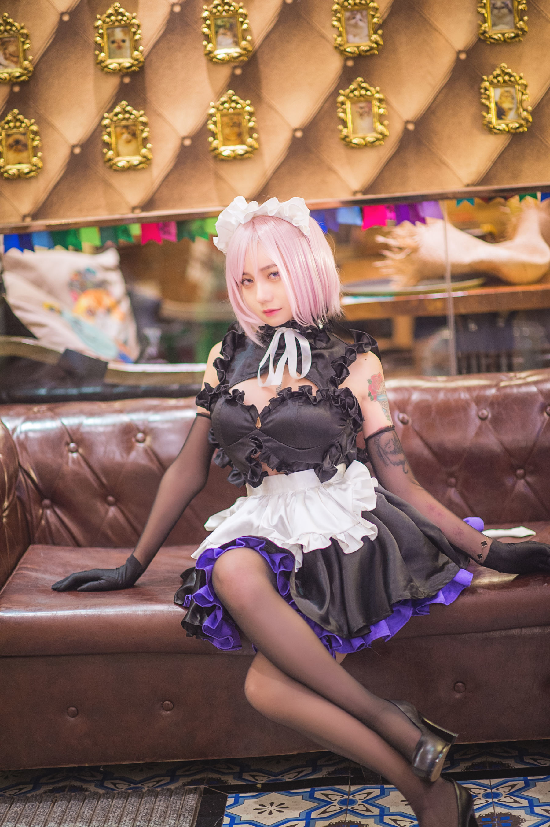 [萝莉COS] 洛丽塔大哥 – 女仆 [17P] - 秀人网免费无水印在线套图写真