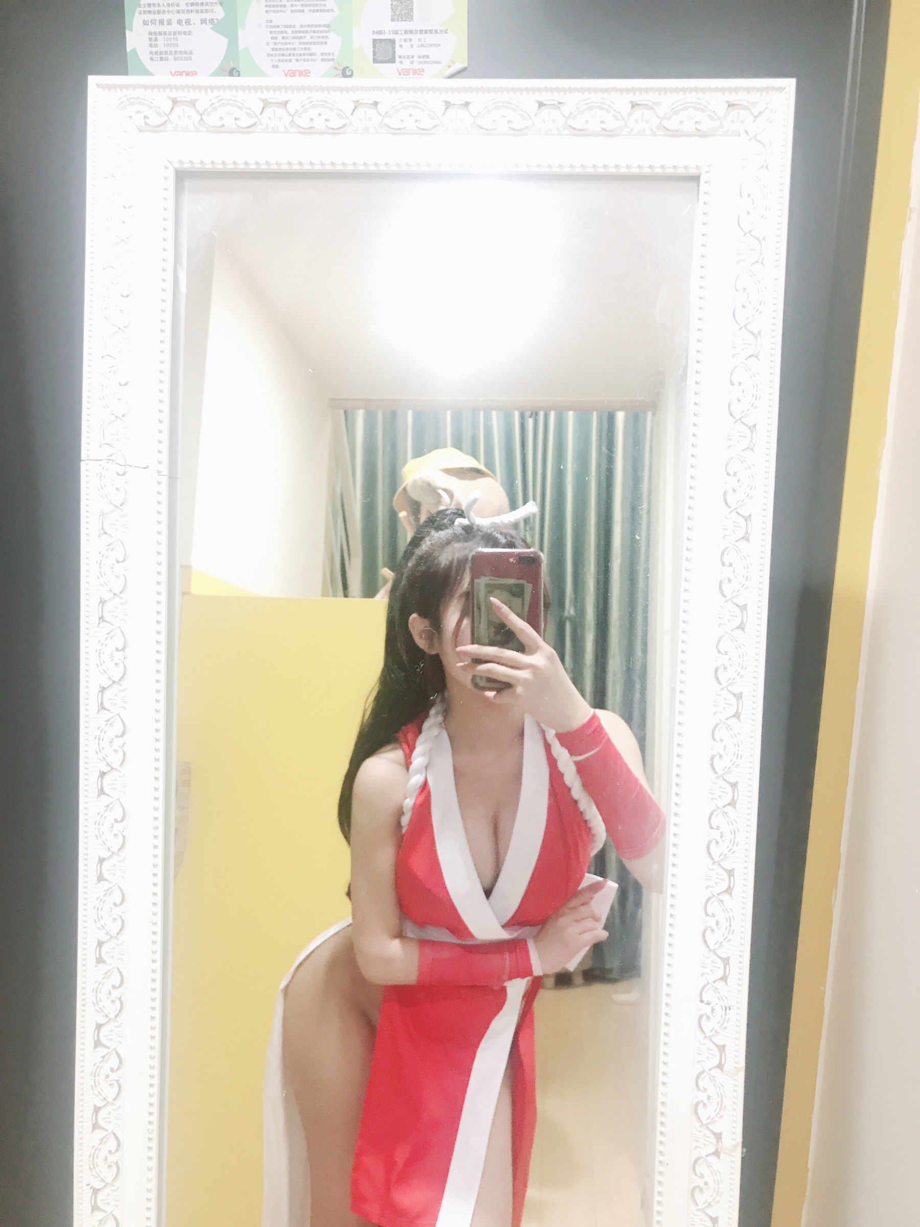 [萝莉COS] 鬼畜瑶 – 不知火舞自拍 [8P] - 秀人网免费无水印在线套图写真