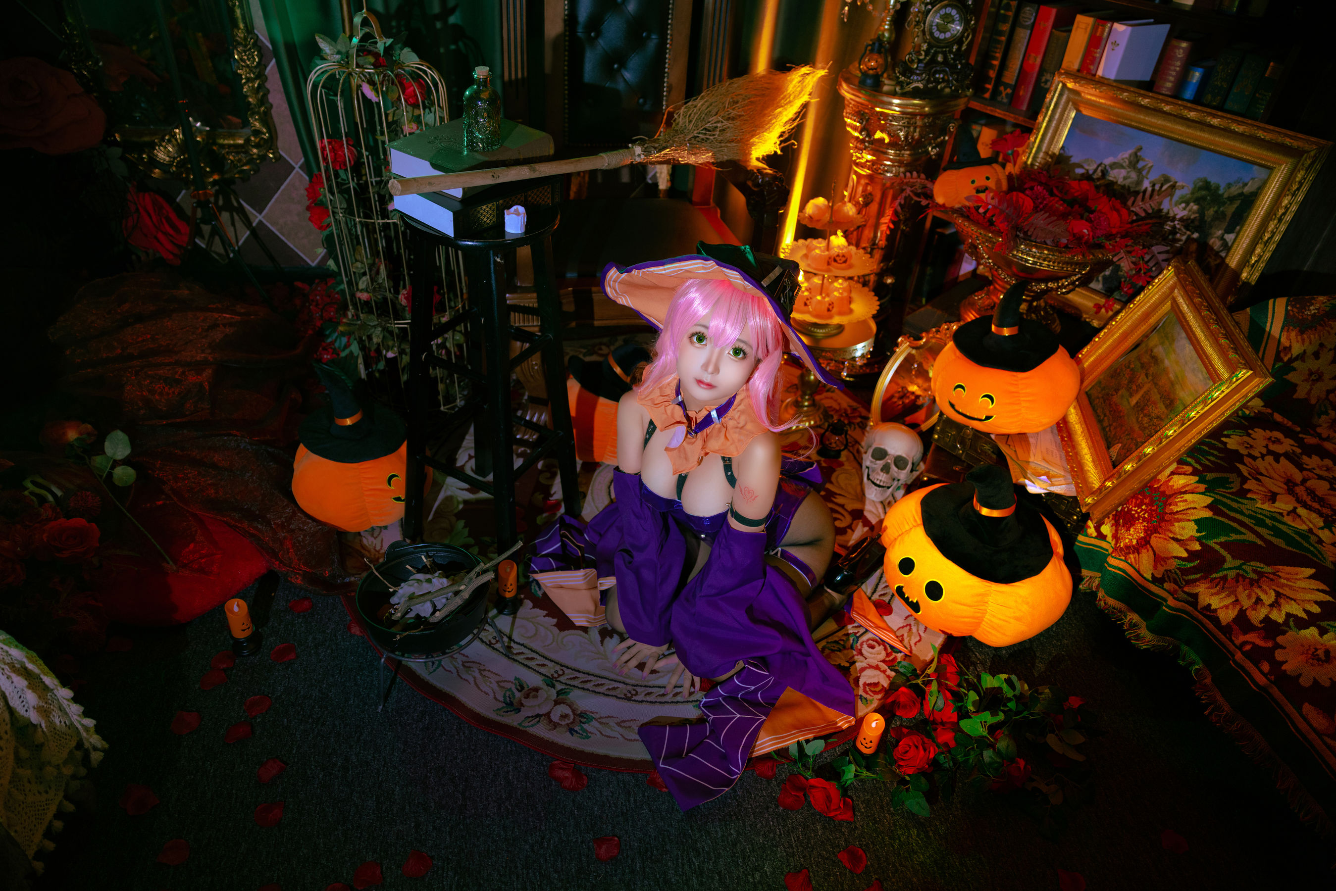 Cosplay日奈娇 – 孟菲斯 [25P] - 秀人网免费无水印在线套图写真