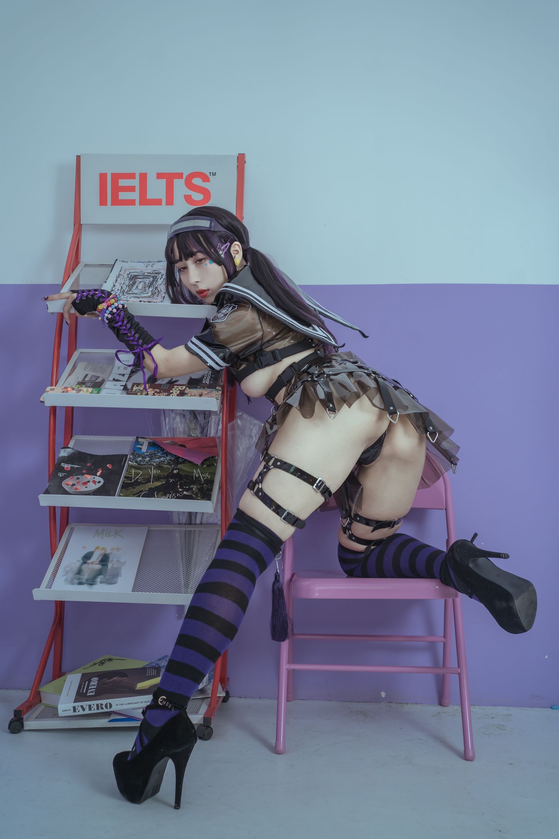 云溪溪 – 幻想学院 [51P] - 秀人网免费无水印在线套图写真