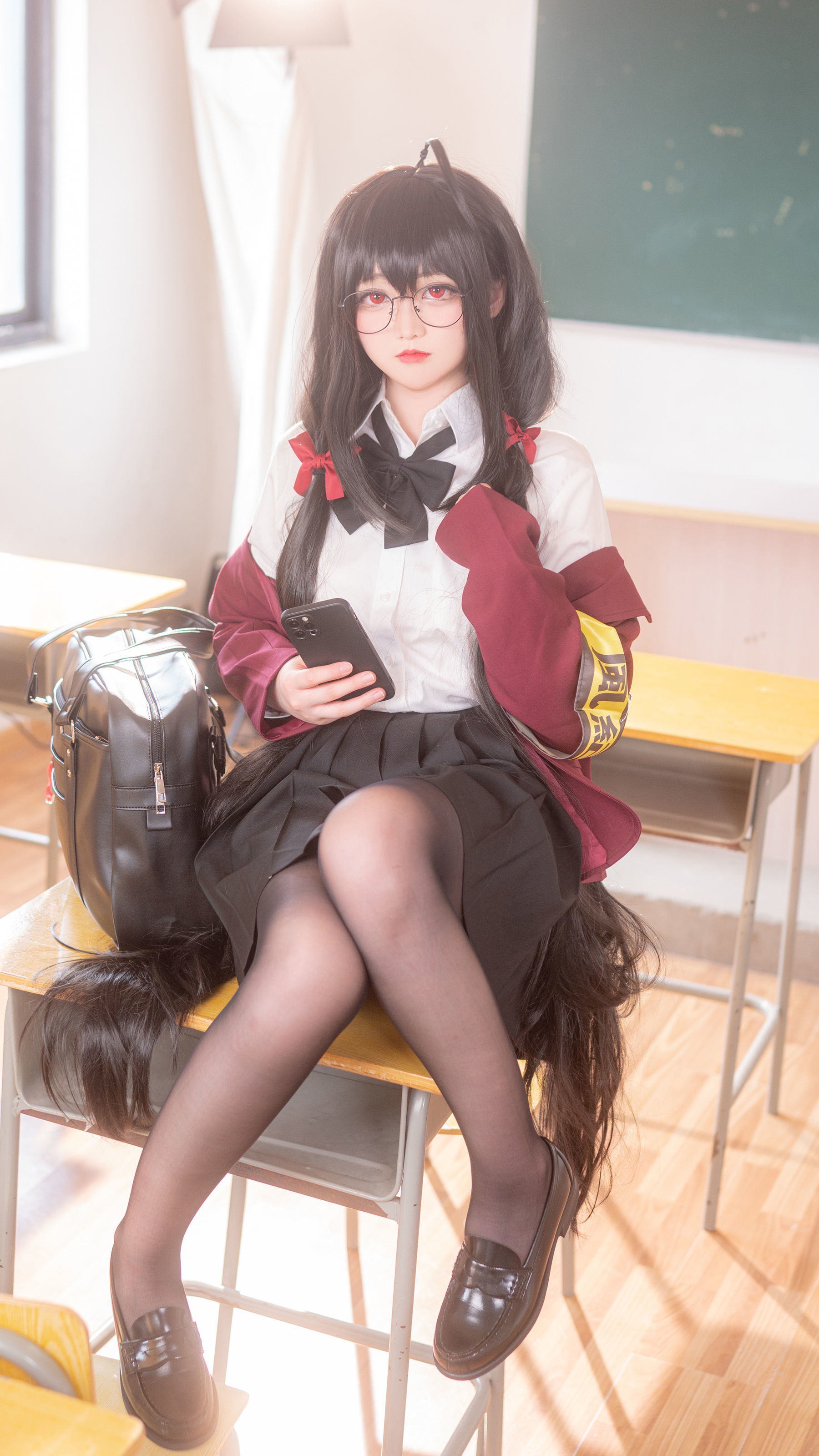 Sayako – 大凤JK [50P] - 秀人网免费无水印在线套图写真