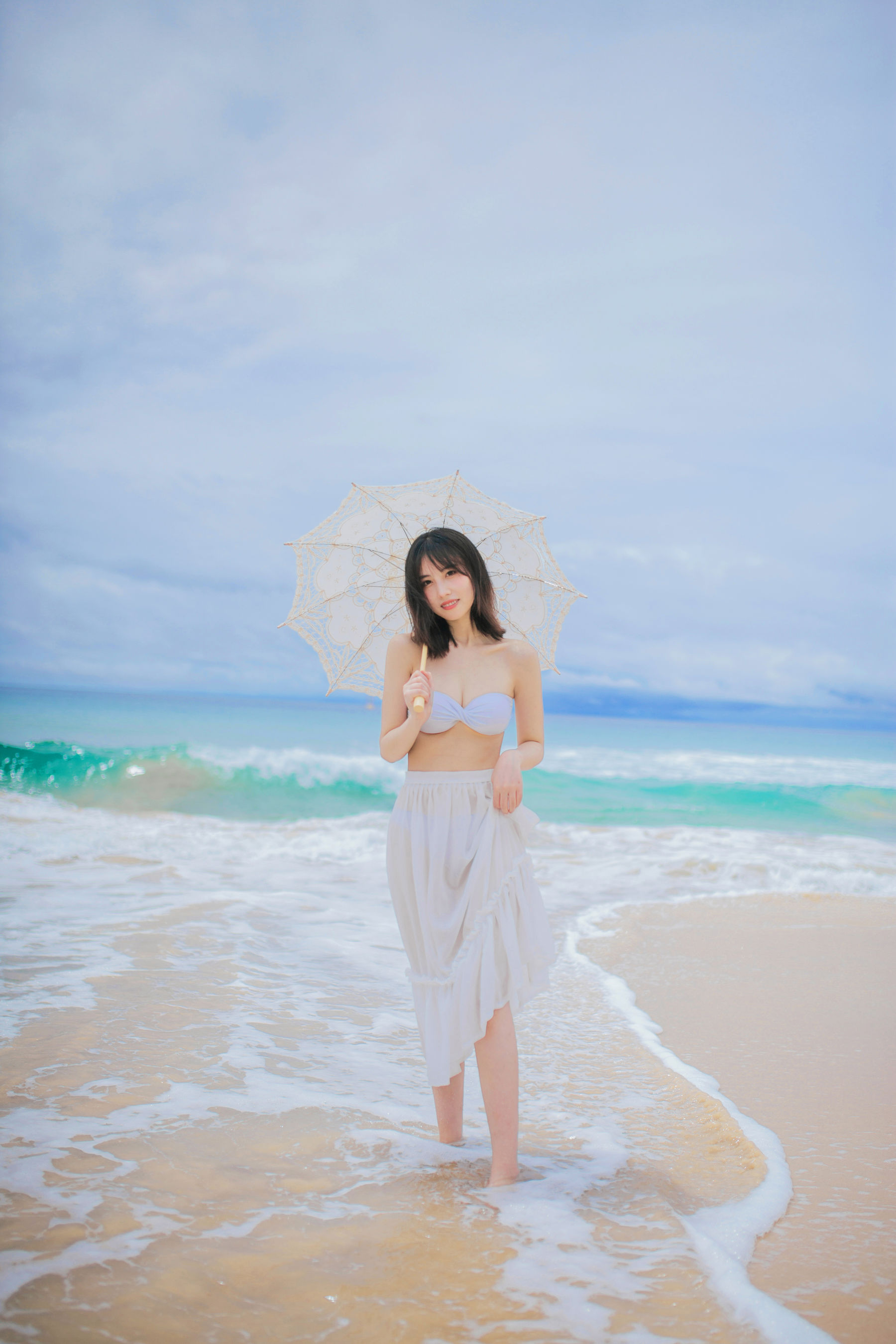 次元少女念雪ww – 听海 [36P] - 秀人网免费无水印在线套图写真