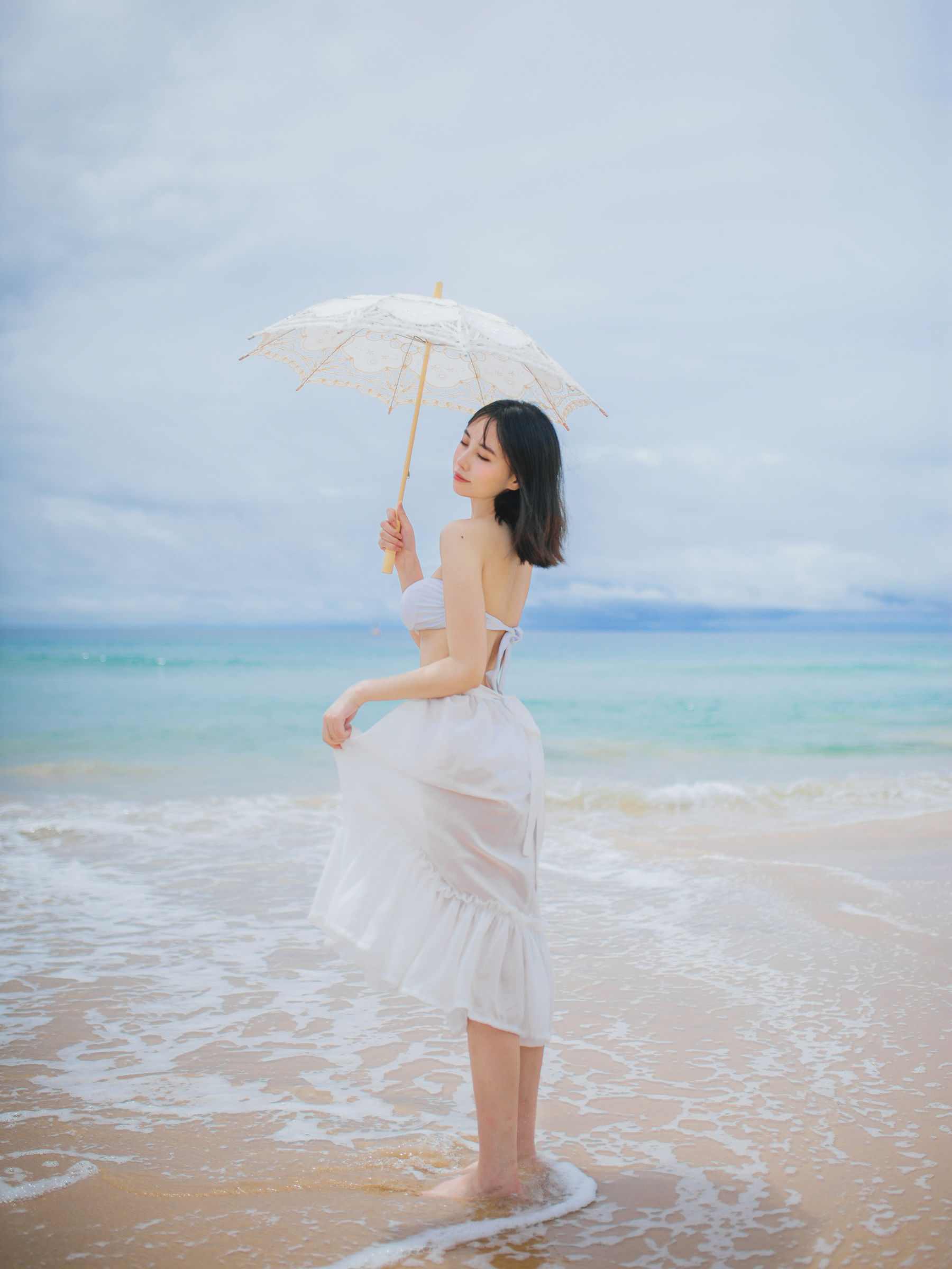 次元少女念雪ww – 听海 [36P] - 秀人网免费无水印在线套图写真