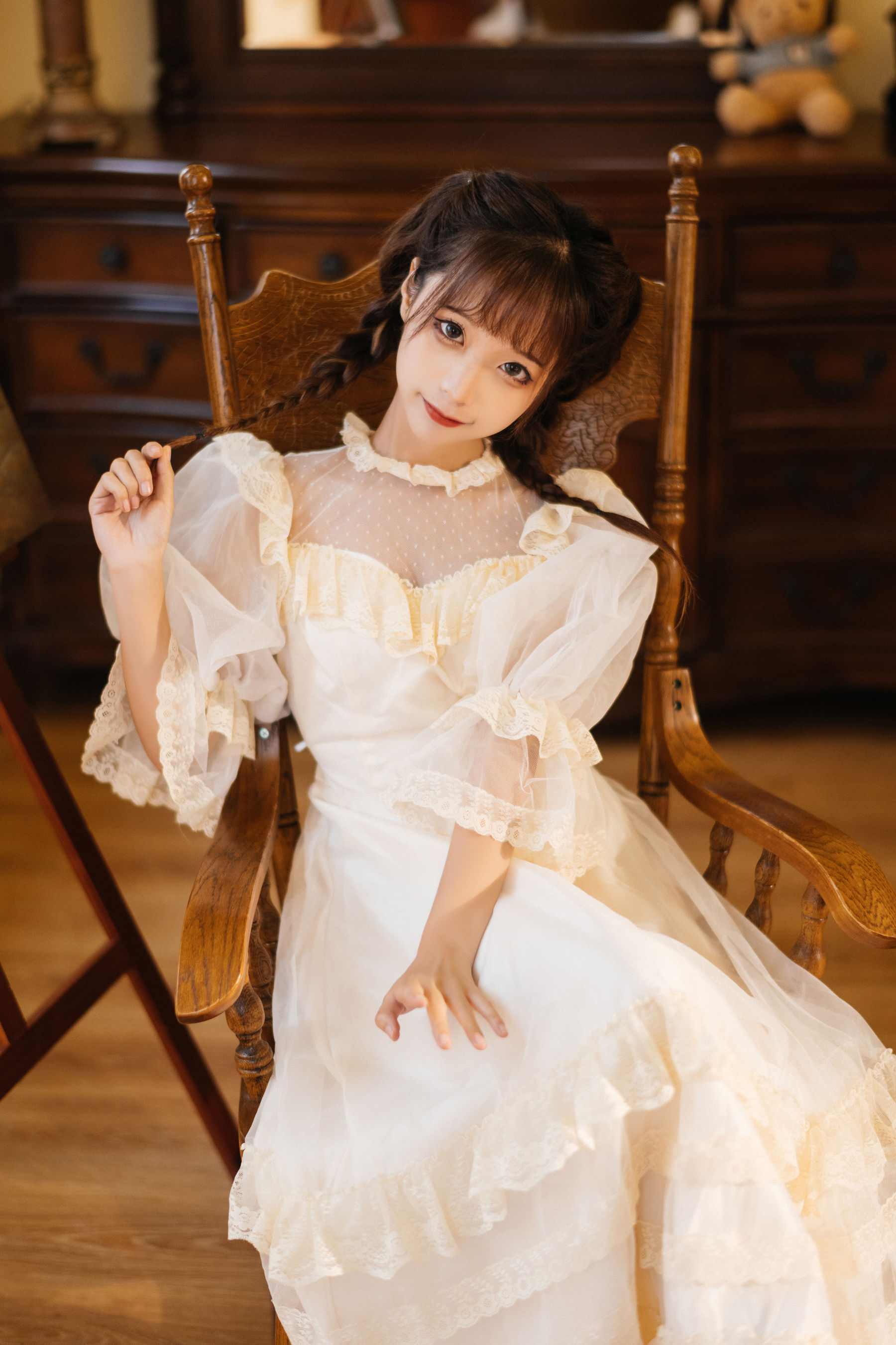 动漫博主蠢沫沫 – 古着 [28P] - 秀人网免费无水印在线套图写真