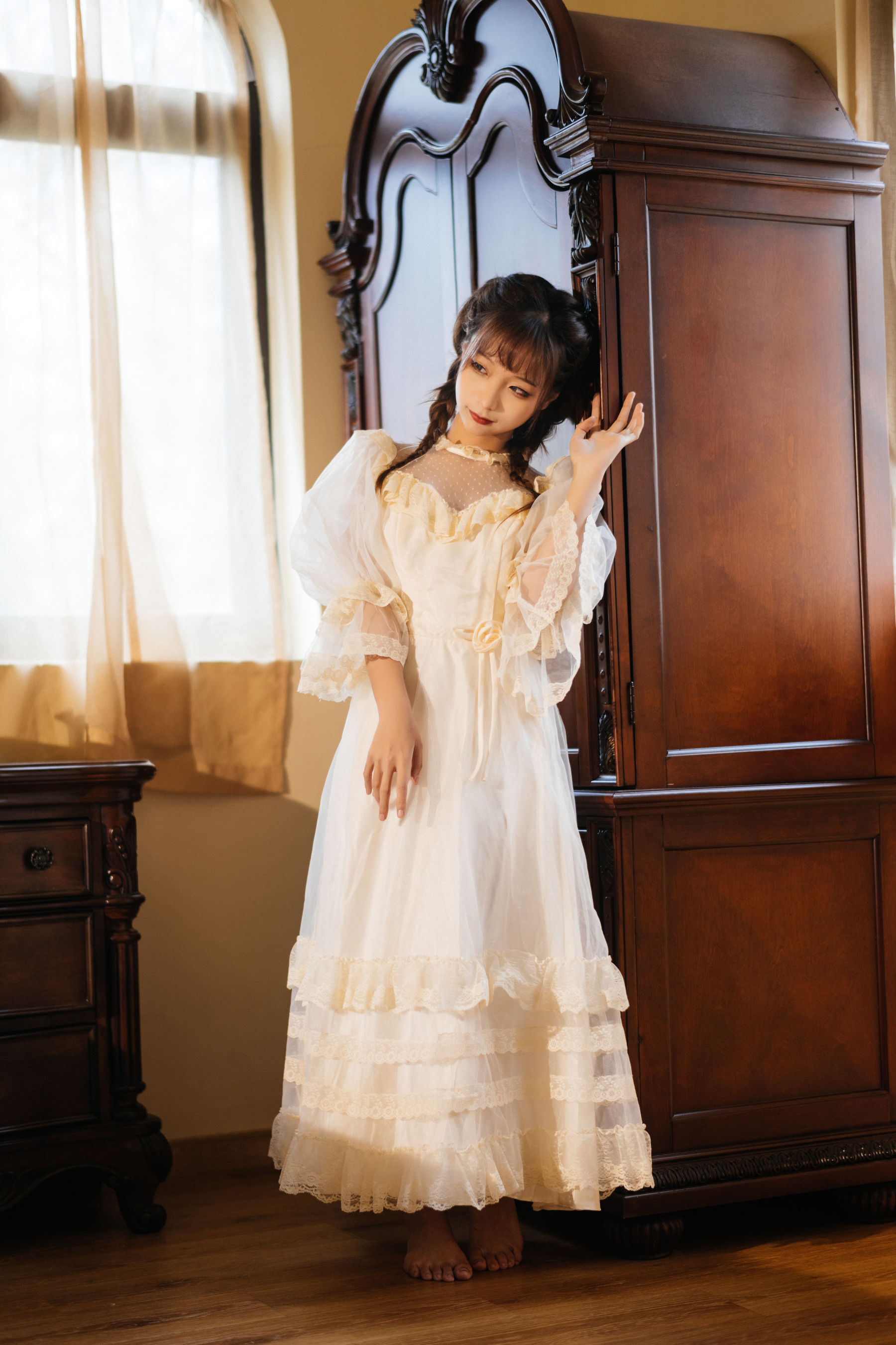 动漫博主蠢沫沫 – 古着 [28P] - 秀人网免费无水印在线套图写真