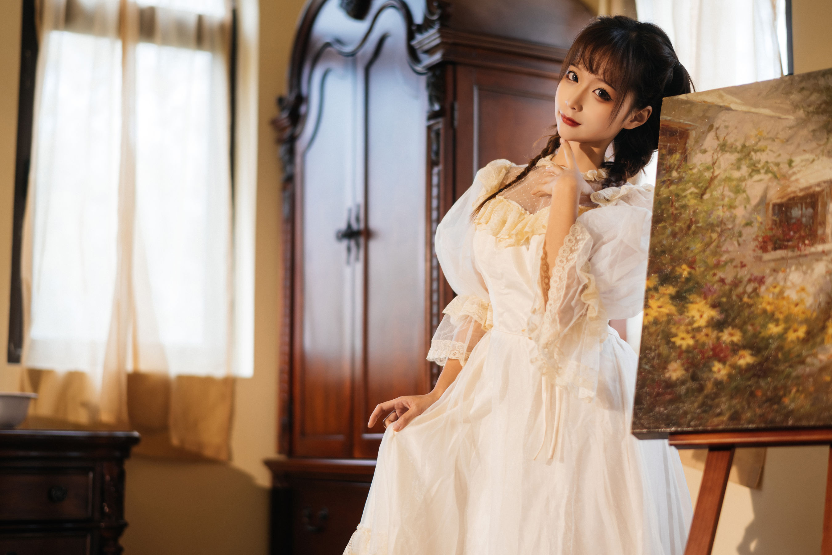 动漫博主蠢沫沫 – 古着 [28P] - 秀人网免费无水印在线套图写真