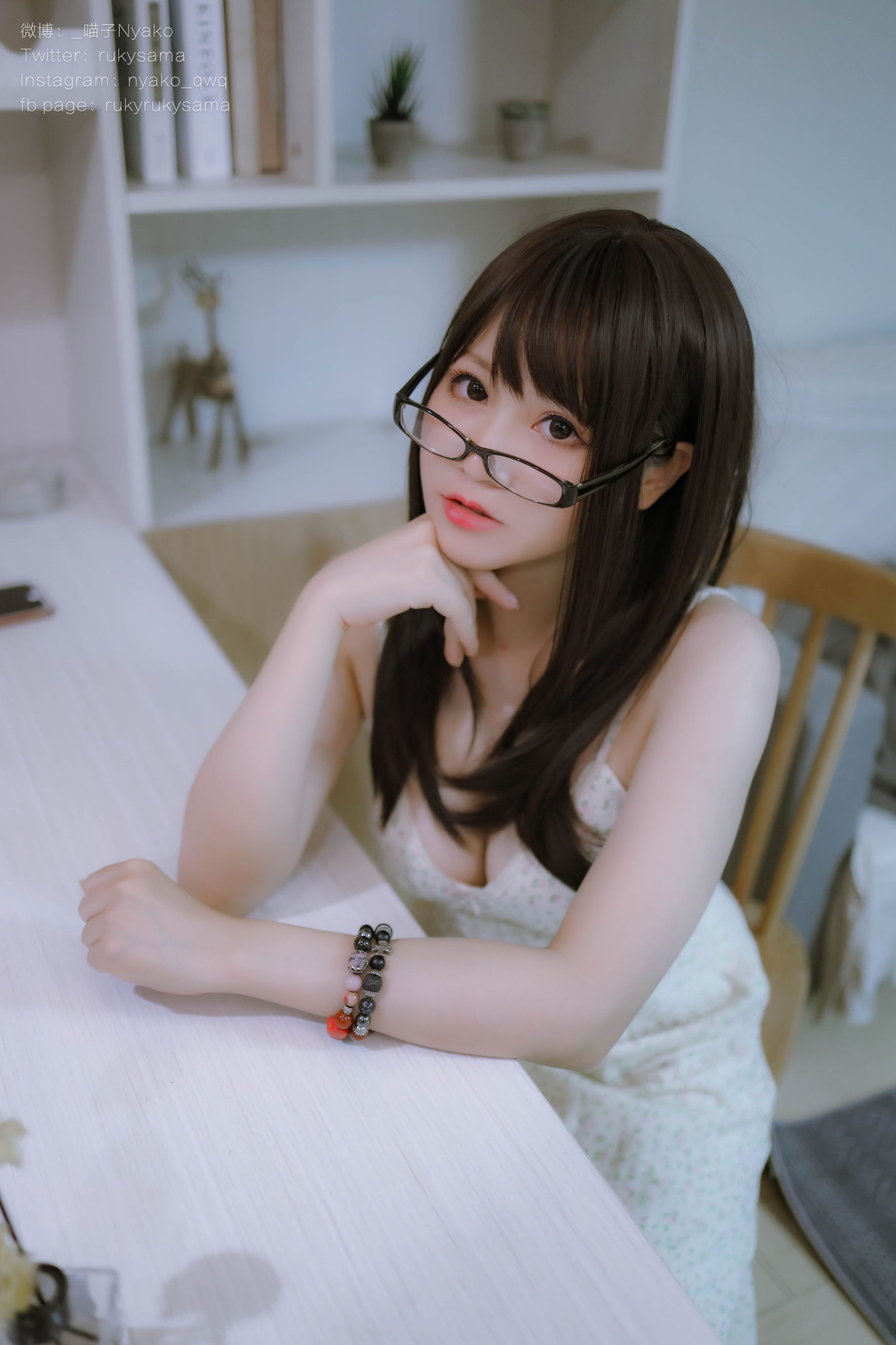 萌妹子Nyako喵子 – 妄想彼女との同棲生活 之 便服系列 [73P] - 秀人网免费无水印在线套图写真