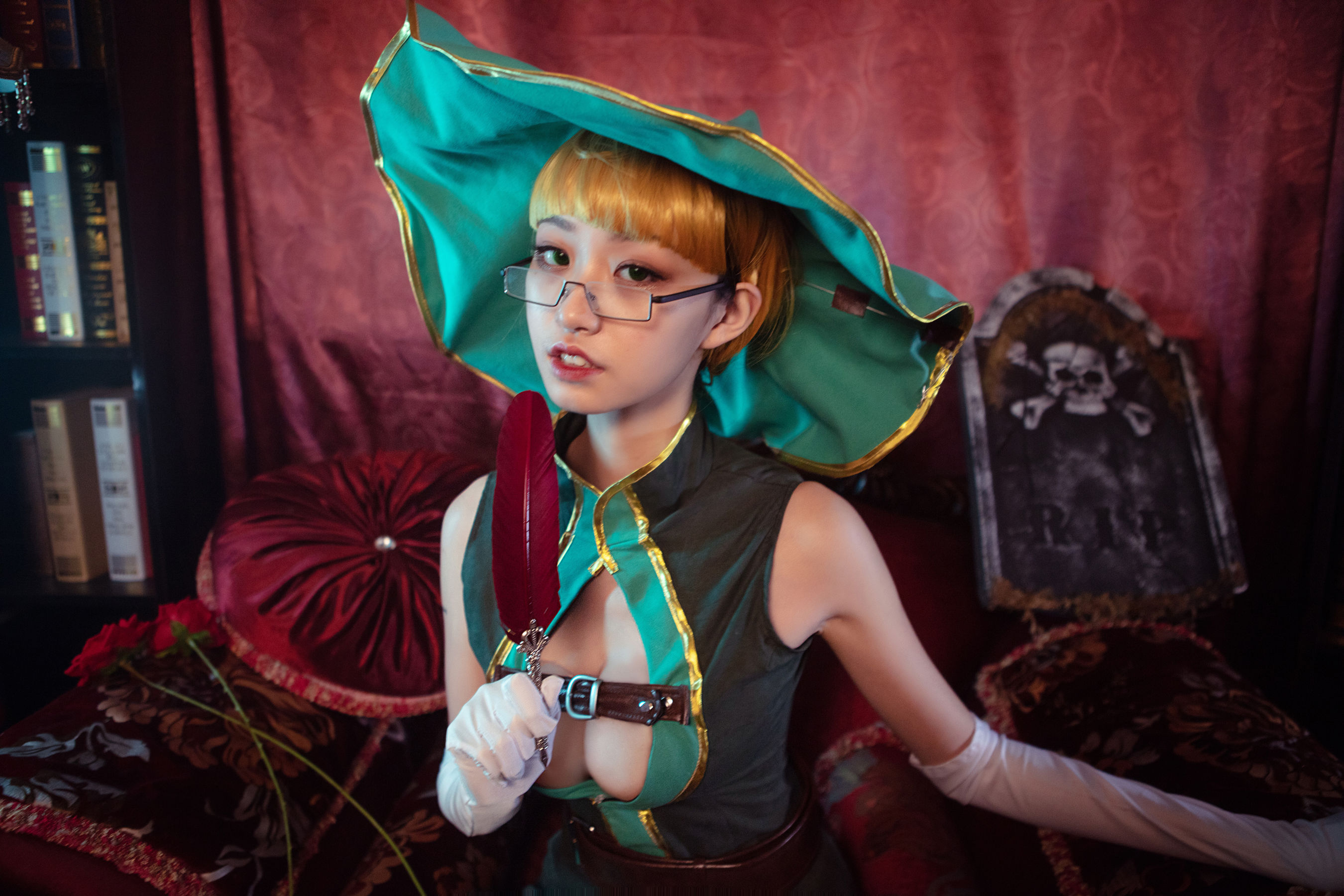 The Vagrant Cosplay Album – 沧霁桔梗《赫本》 [32P] - 秀人网免费无水印在线套图写真