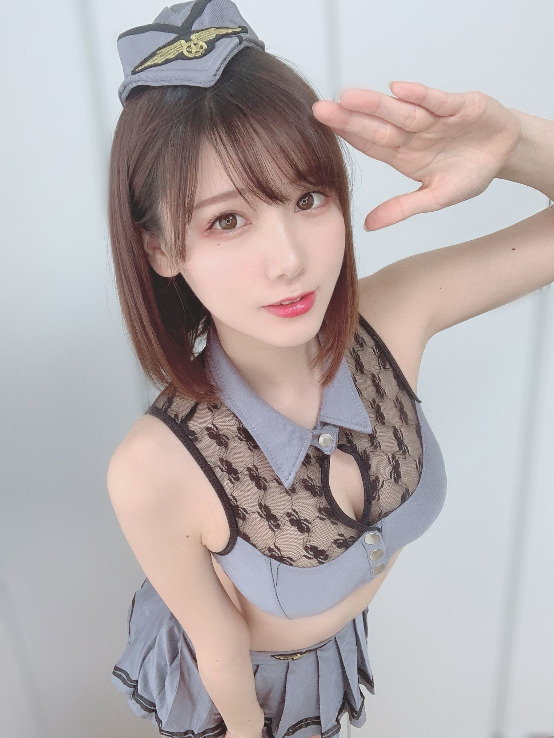 日本甜美COSERけんけん[fantia] 2020.05 上から見るか下から見るか [8P] - 秀人网免费无水印在线套图写真